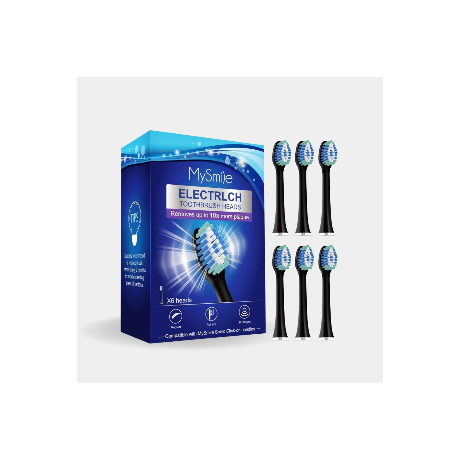 Têtes de rechange pour brosse à dents sonique Elite