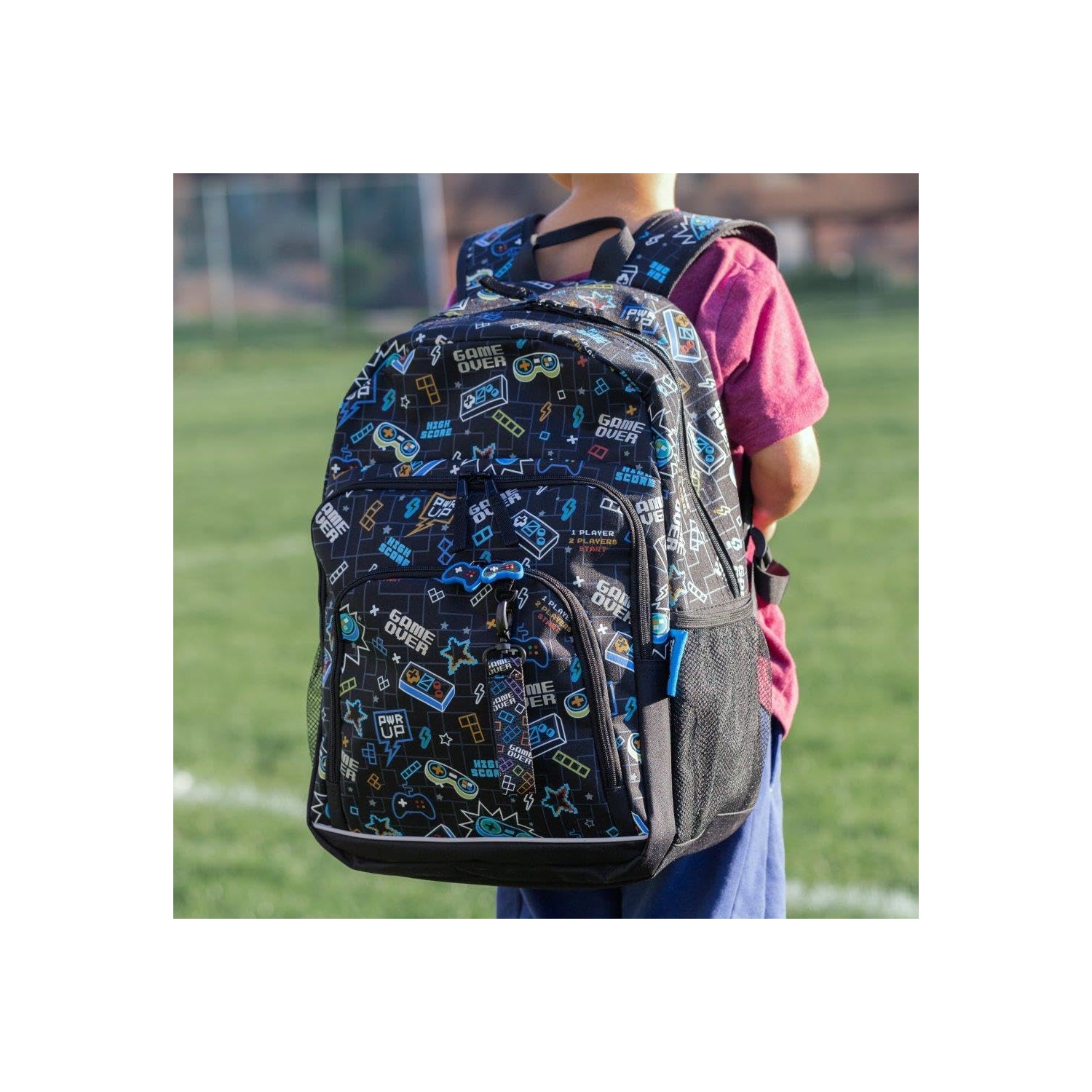 Smash School Backpack Set for Kids: Back Pack with Insulated Lunch Bag for School. Multipurpose Laptop Backpack for Girls & Boys, Book Bag & Travel