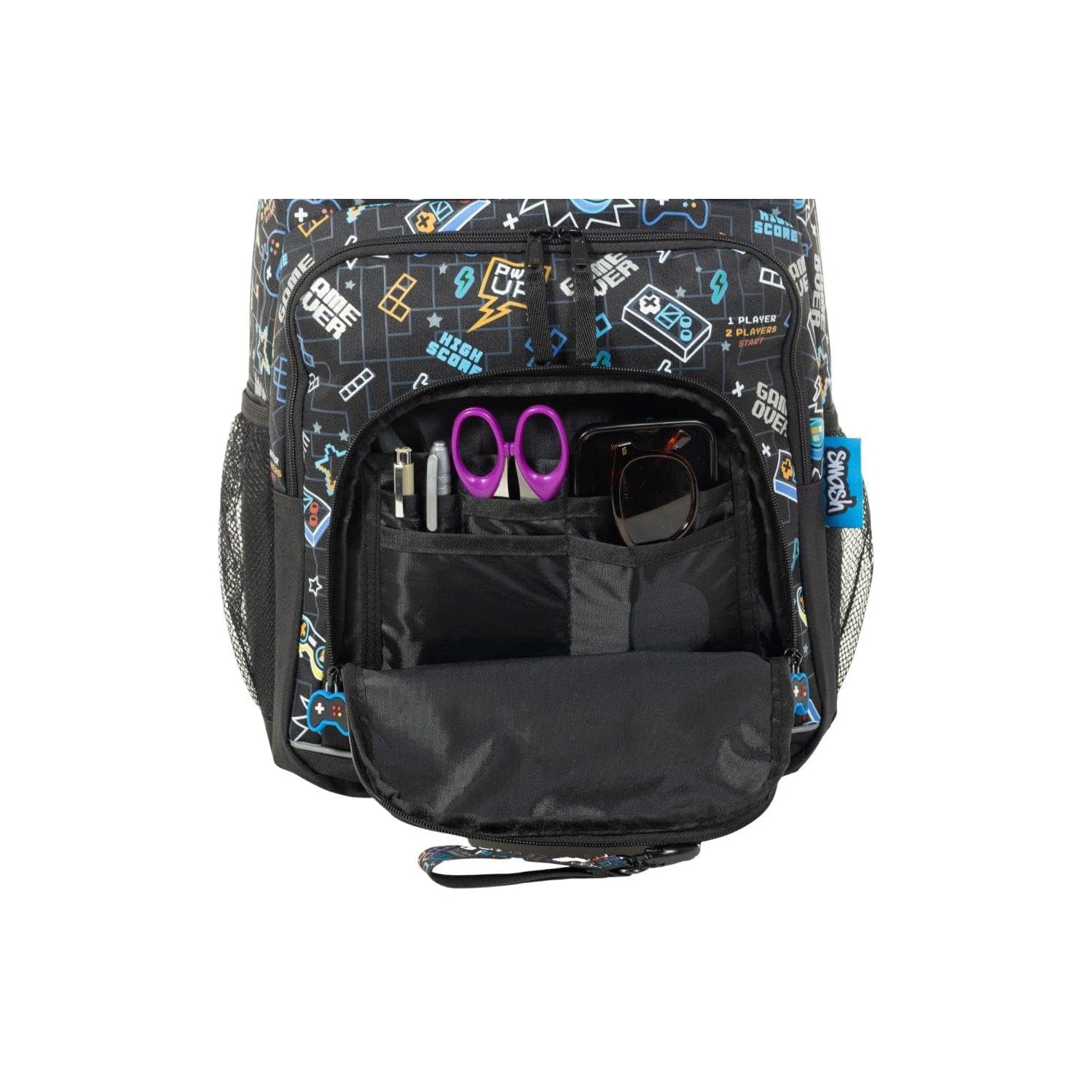 Smash School Backpack Set for Kids: Back Pack with Insulated Lunch Bag for School. Multipurpose Laptop Backpack for Girls & Boys, Book Bag & Travel