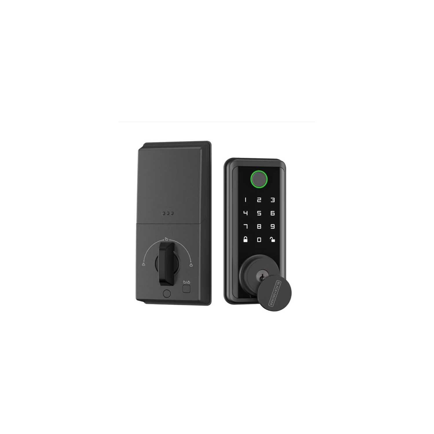 Black & Decker Smart Lock with Gateway - Black