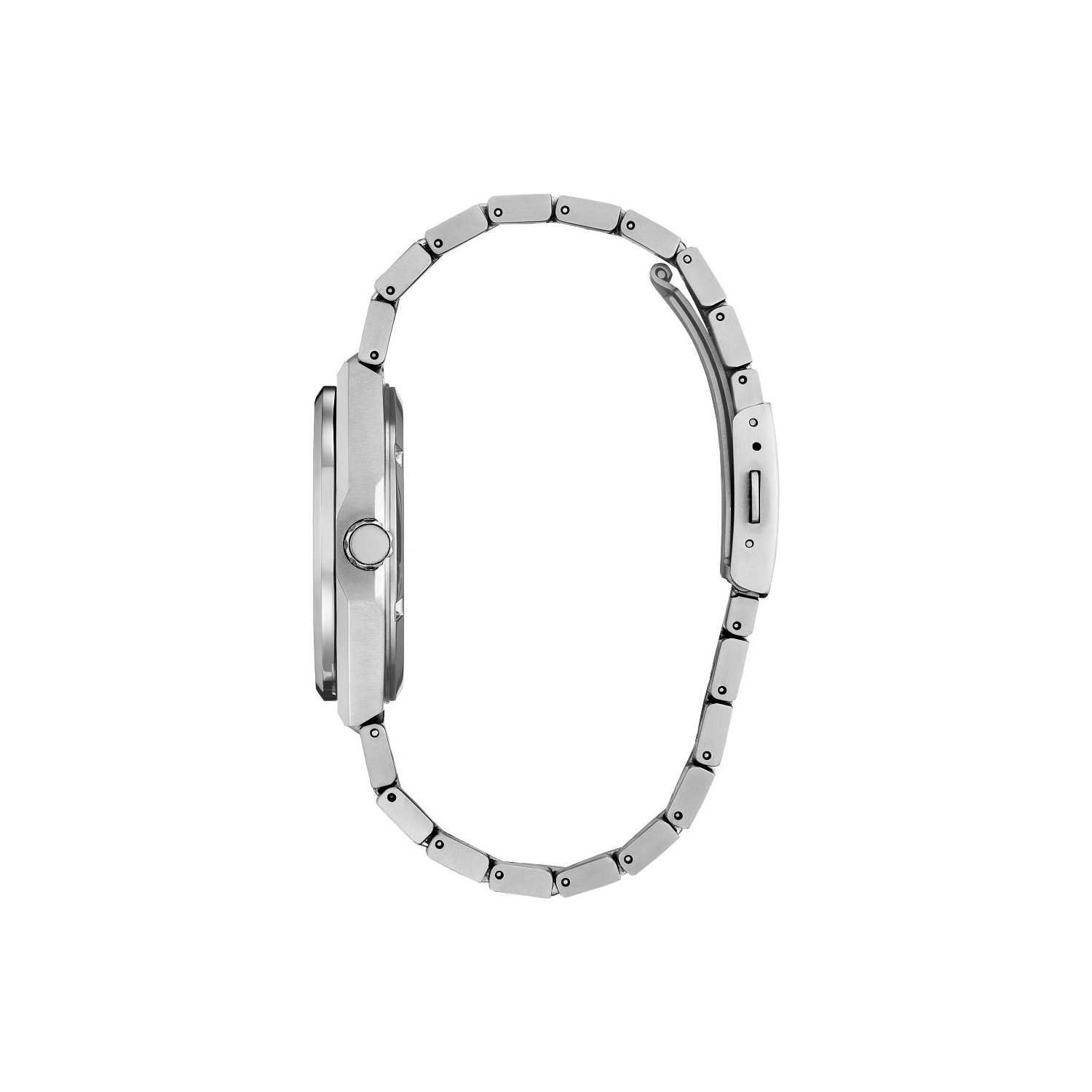 Montre pour hommes Zenshin Eco-Drive à trois aiguilles de Citizen 39&nbsp;mm avec boîtier et bracelet en super titane argenté et cadran vert