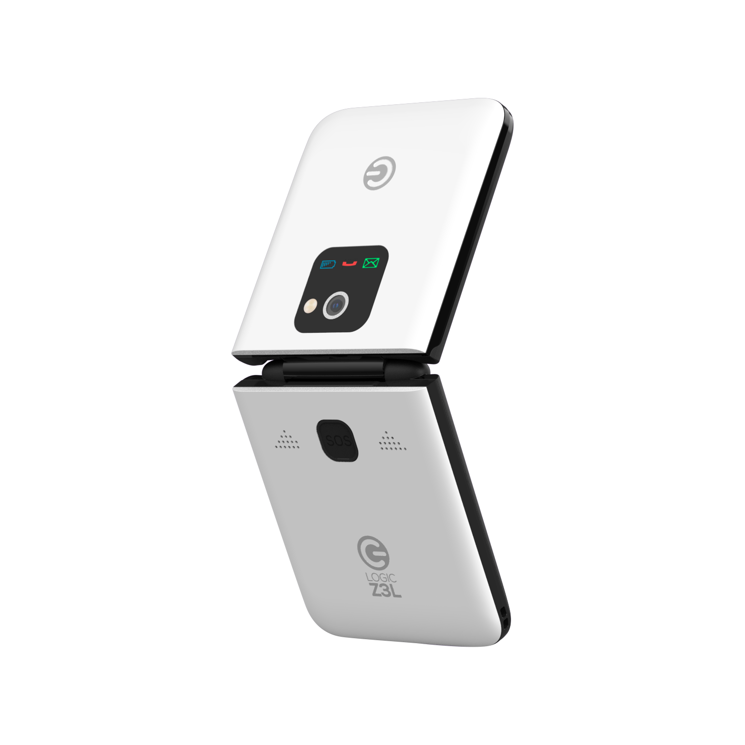 Nokia Phone Logic Z3L 4G Flip Phone W/Buds U2013 Unlocked Dual SIM