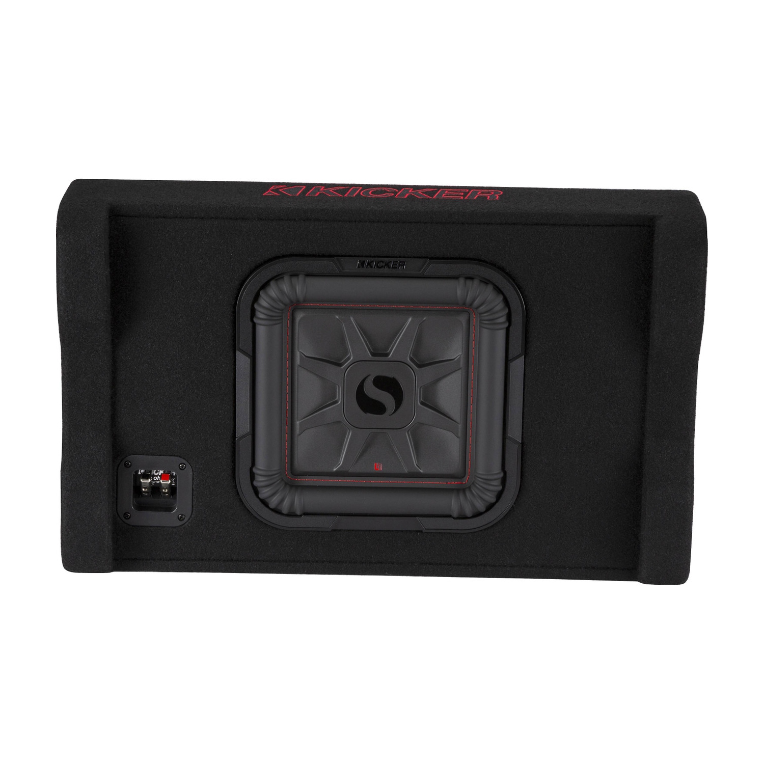 KICKER – Boîtier compact à chargement vers le bas, 500&nbsp;W, 10&nbsp;po, 49L7TDF102