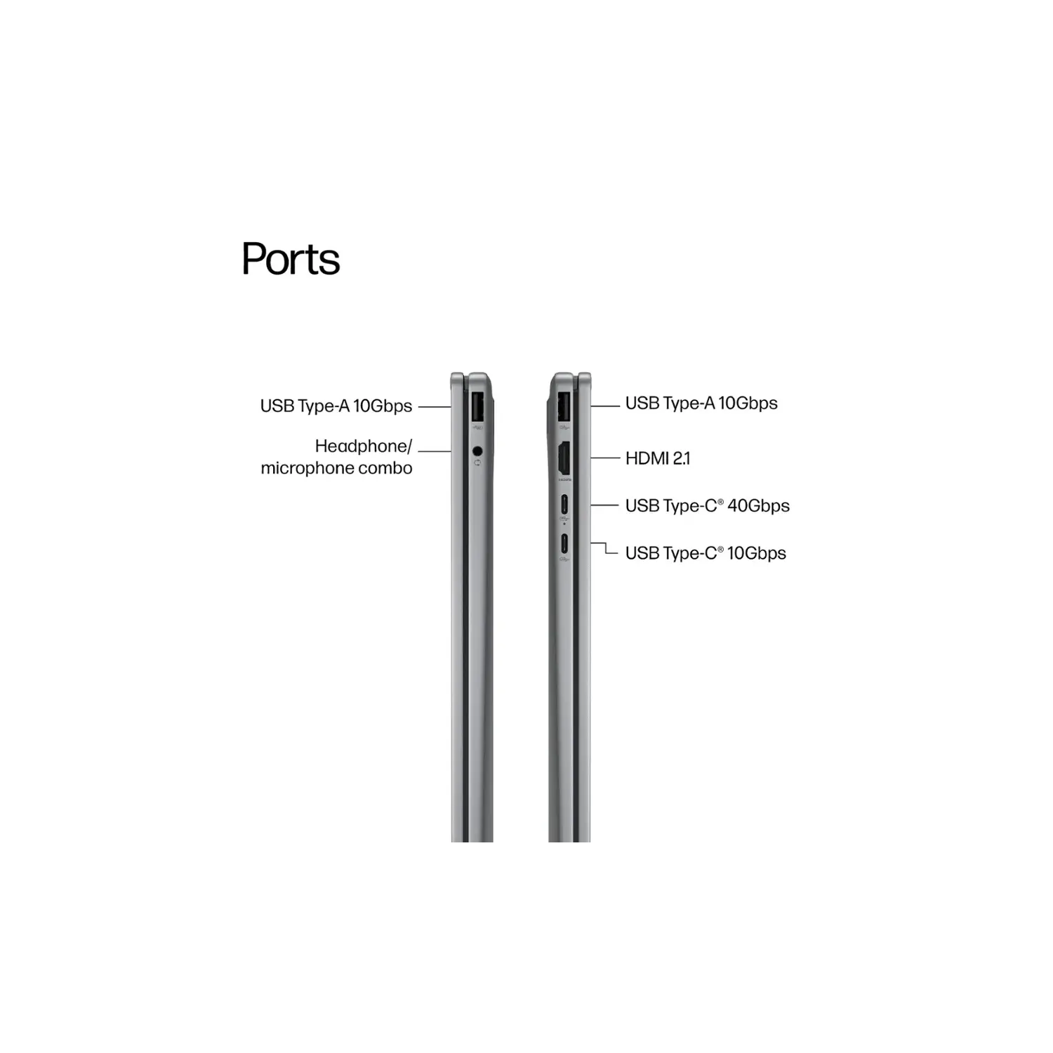 OmniBook X Flip 2-en-1 de HP, portable à écran tactile 2K de 16&nbsp;po, Copilot+PC, Ryzen AI 5 d'AMD, SSD 512&nbsp;Go DDR5 d'16&nbsp;Go, Windows 11