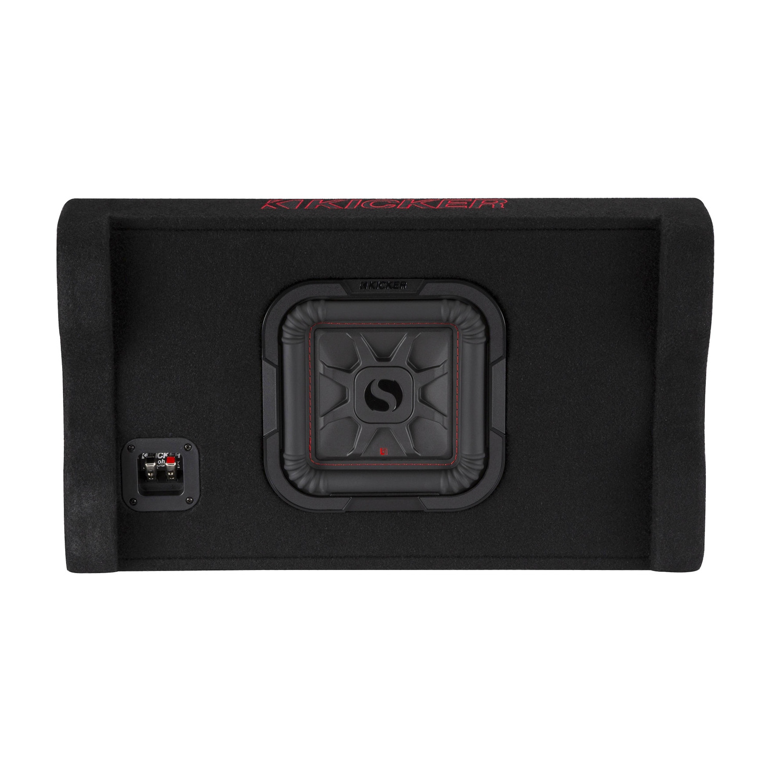 Kicker 49L7TDF82 8" 350W RMS Compact Down-Firing Loaded Enclosure