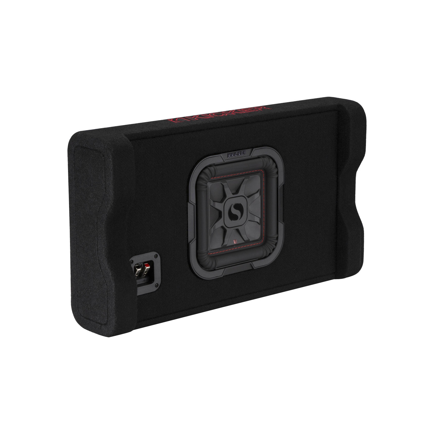 Kicker 49L7TDF82 8" 350W RMS Compact Down-Firing Loaded Enclosure