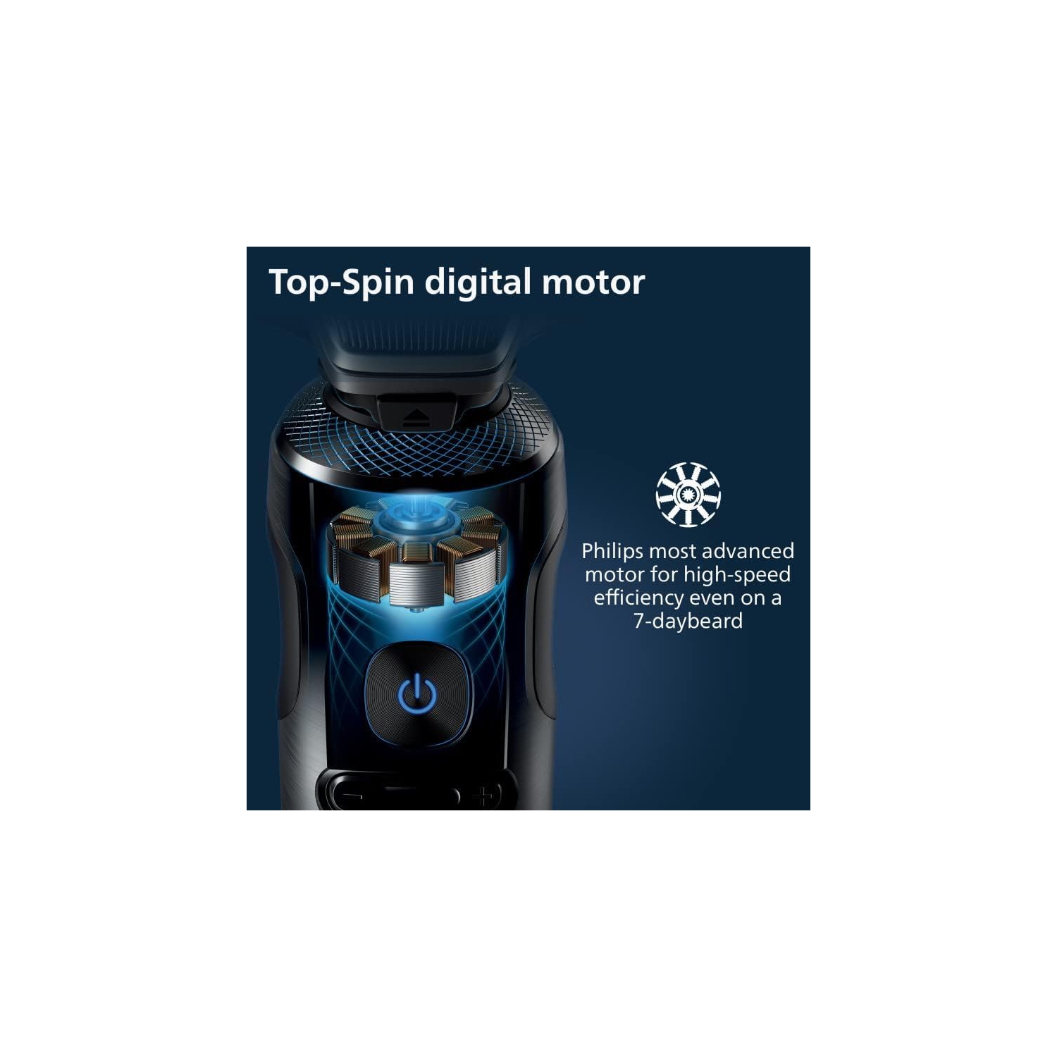 Philips Electric Shaver Series 9000 Prestige, Wet & Dry with SkinIQ technology & Hydro SkinGlide Coating, Black Grey, SP9871/13