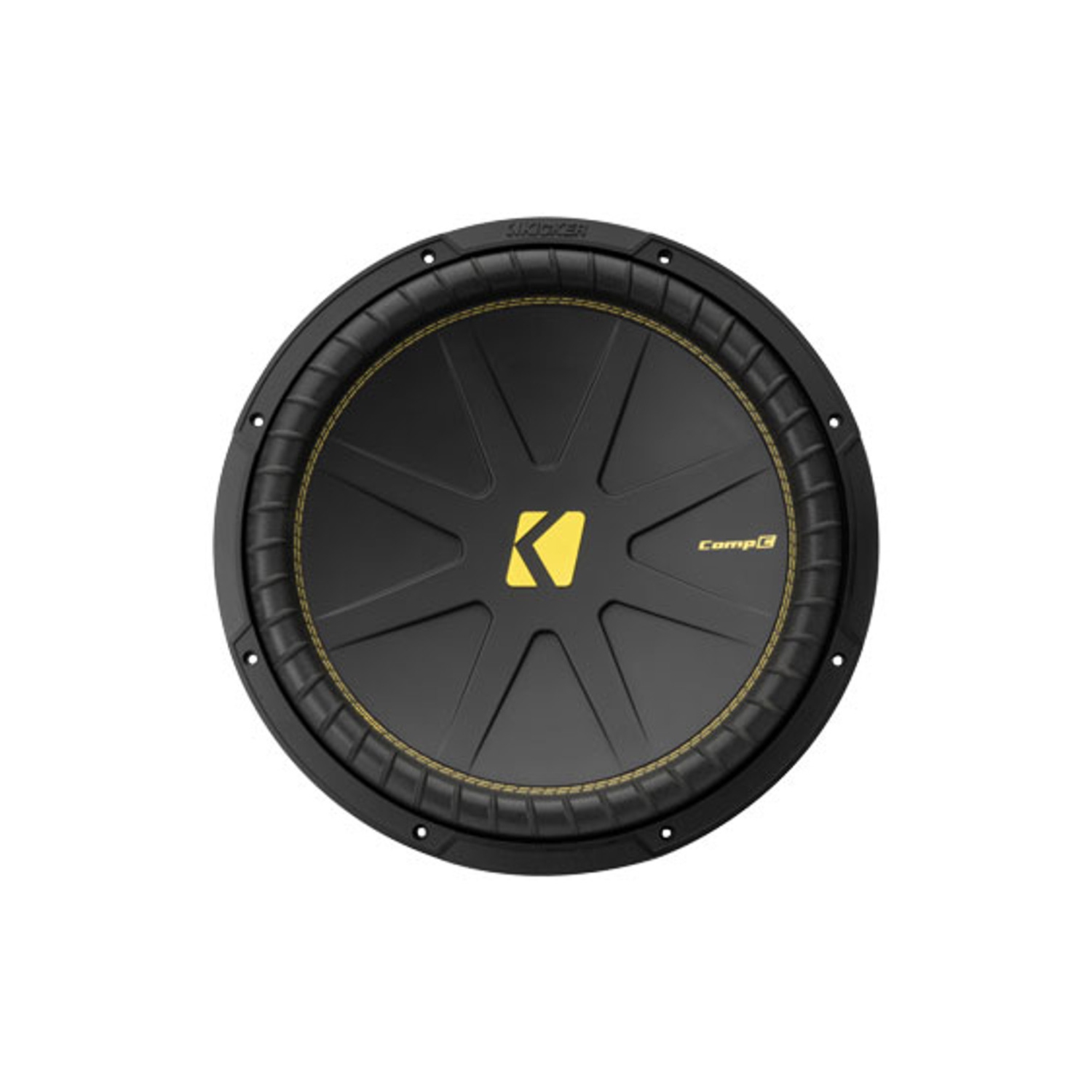 Haut-parleur d'extrêmes graves 600&nbsp;W de 15&nbsp;po 50CWCS154 série CompC de KICKER - 4&nbsp;Ohm