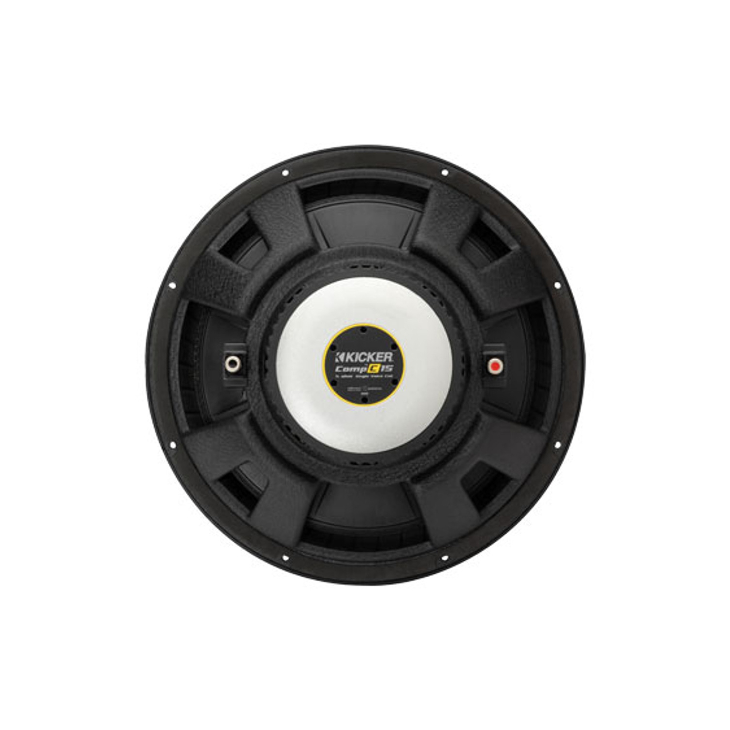 Haut-parleur d'extrêmes graves 600&nbsp;W de 15&nbsp;po 50CWCS154 série CompC de KICKER - 4&nbsp;Ohm