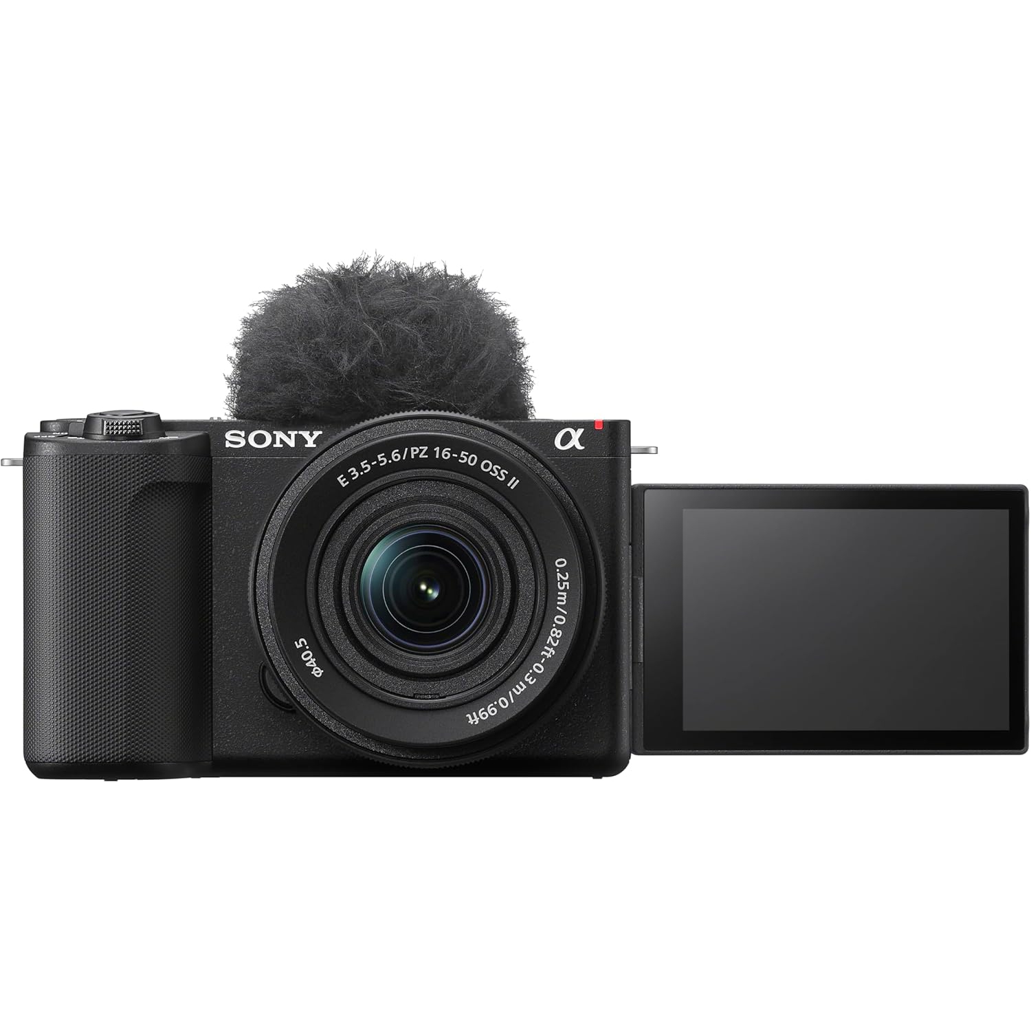 Sony Alpha ZV-E10 II APS-C Mirrorless Camera with 16-50mm f/3.5-5.6 OSS Lens – 4K Video, Fast Autofocus, Flip Screen, Built for Creators – Black - Open Box