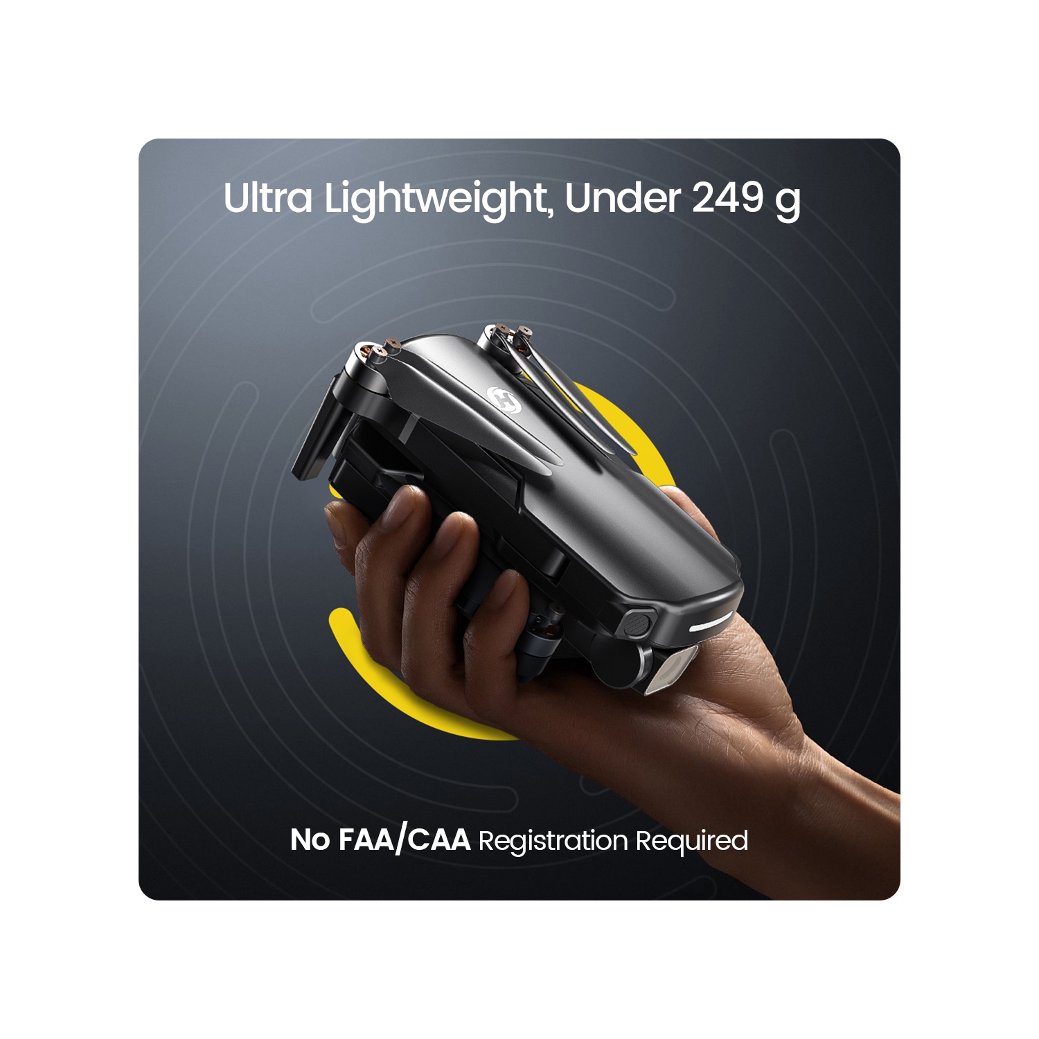 Holy Stone HS360S 249g GPS Drone for Adults Beginner with 4K UHD Camera, Foldable 5G FPV RC Quadcopter with 10000 Feet Control Range, Brushless