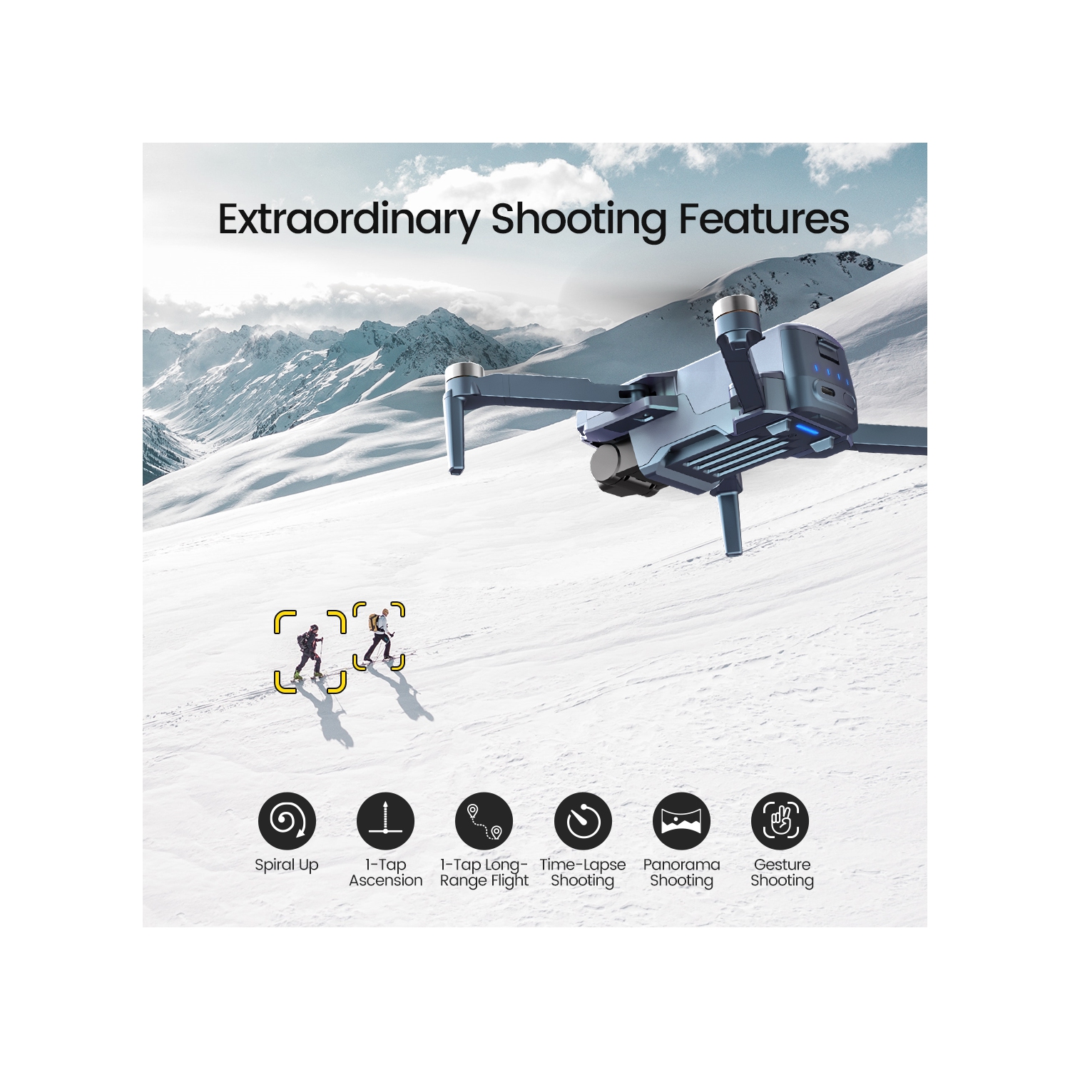 Holy Stone HS360S GPS Drone Under 249g for Adults Beginner with 4K UHD Camera,Foldable 5G FPV RC Quadcopter with 10000 Feet Control Range, Follow Me,