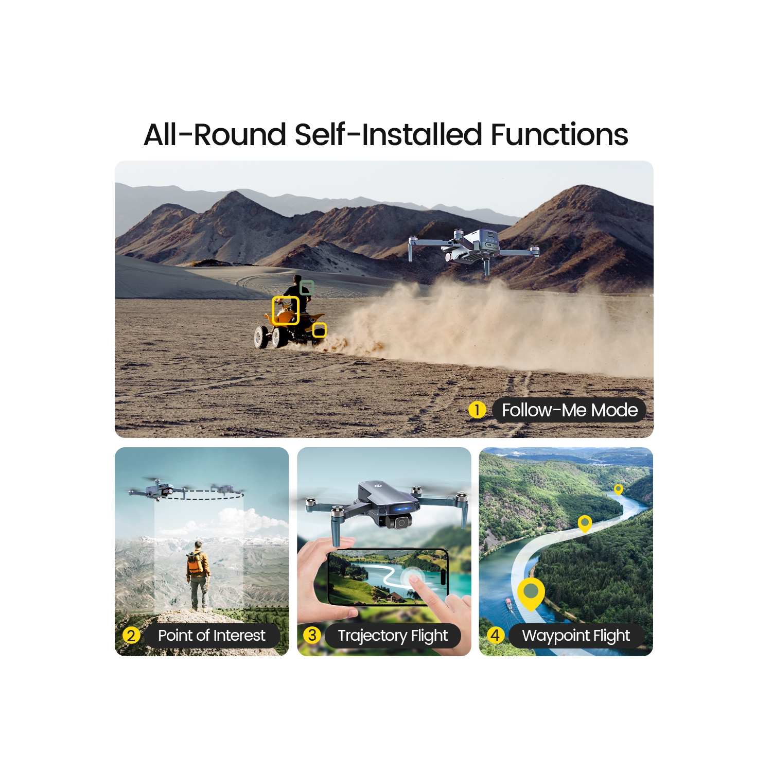 Holy Stone HS360S GPS Drone Under 249g for Adults Beginner with 4K UHD Camera,Foldable 5G FPV RC Quadcopter with 10000 Feet Control Range, Follow Me,