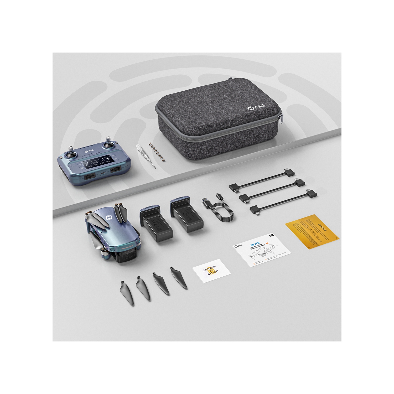 Holy Stone HS360S GPS Drone Under 249g for Adults Beginner with 4K UHD Camera,Foldable 5G FPV RC Quadcopter with 10000 Feet Control Range, Follow Me,