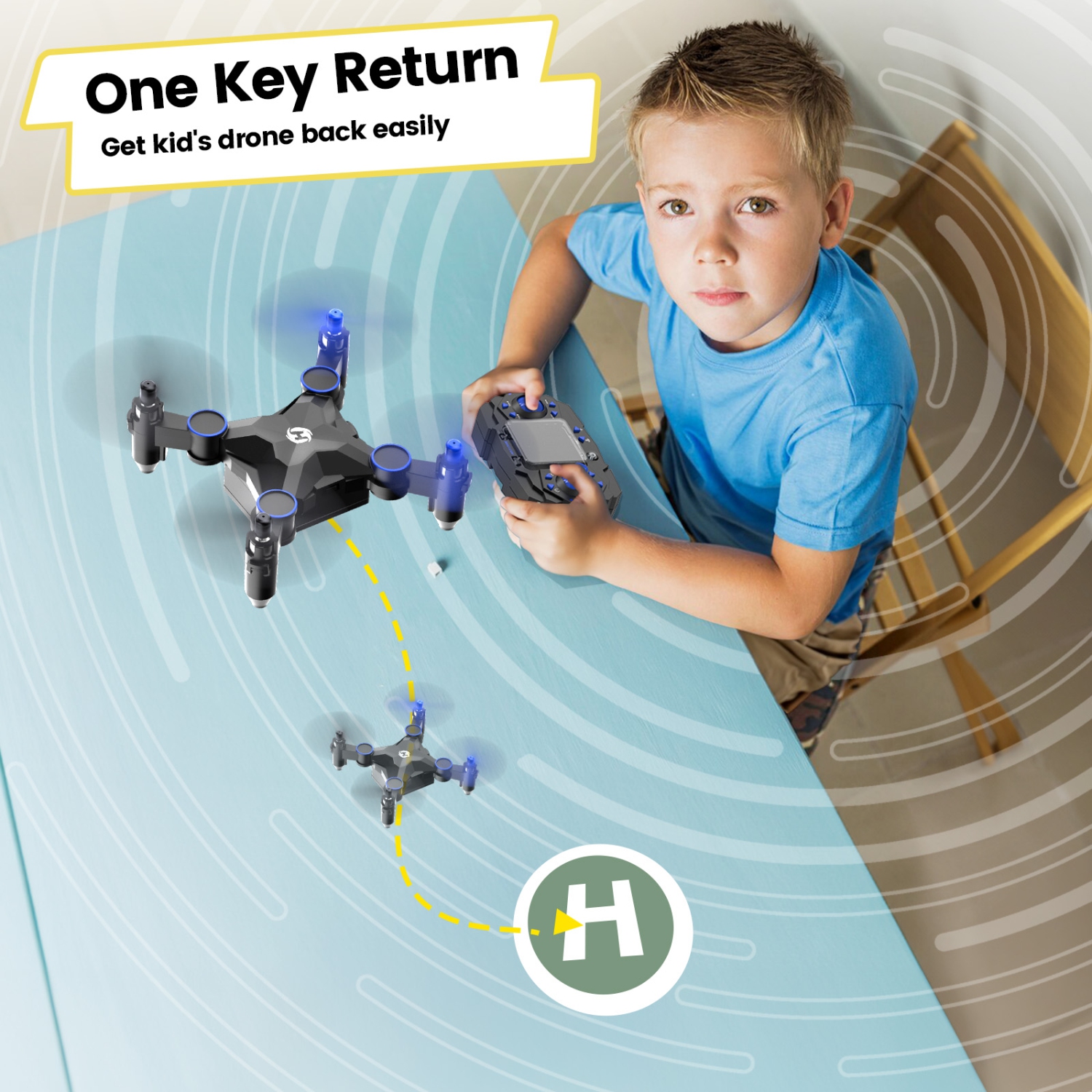 Holy Stone HS190 Foldable Mini Drone Under 249g for Kids Beginners,RC Nano Quadcopter with Altitude Hold,3D Flips,Throw to Go,One Key Return, Great