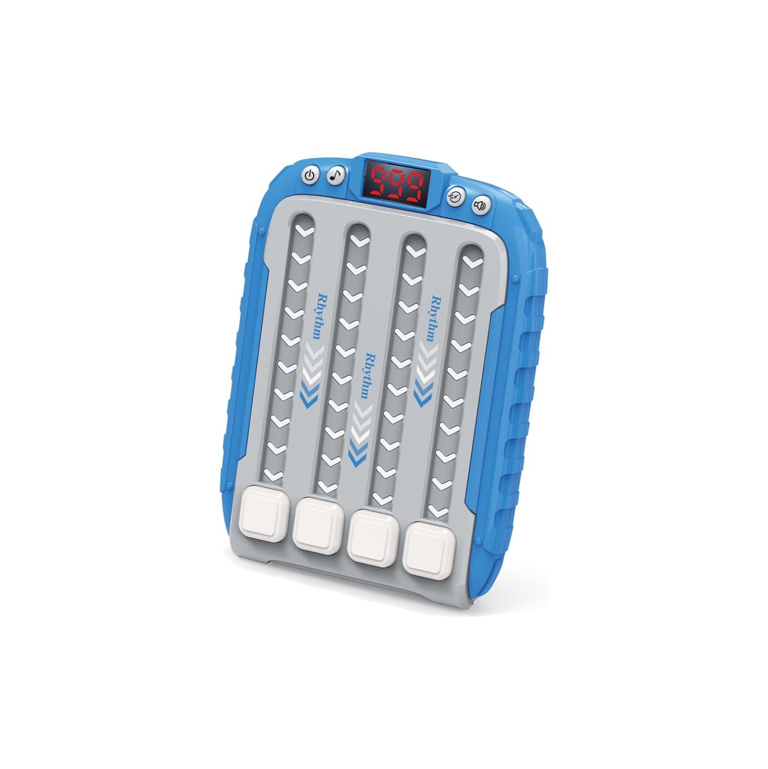 Rhythm dance music game console, children's electronic music toys, stress relief, children's handheld games, game consoles, birthday gifts for boys