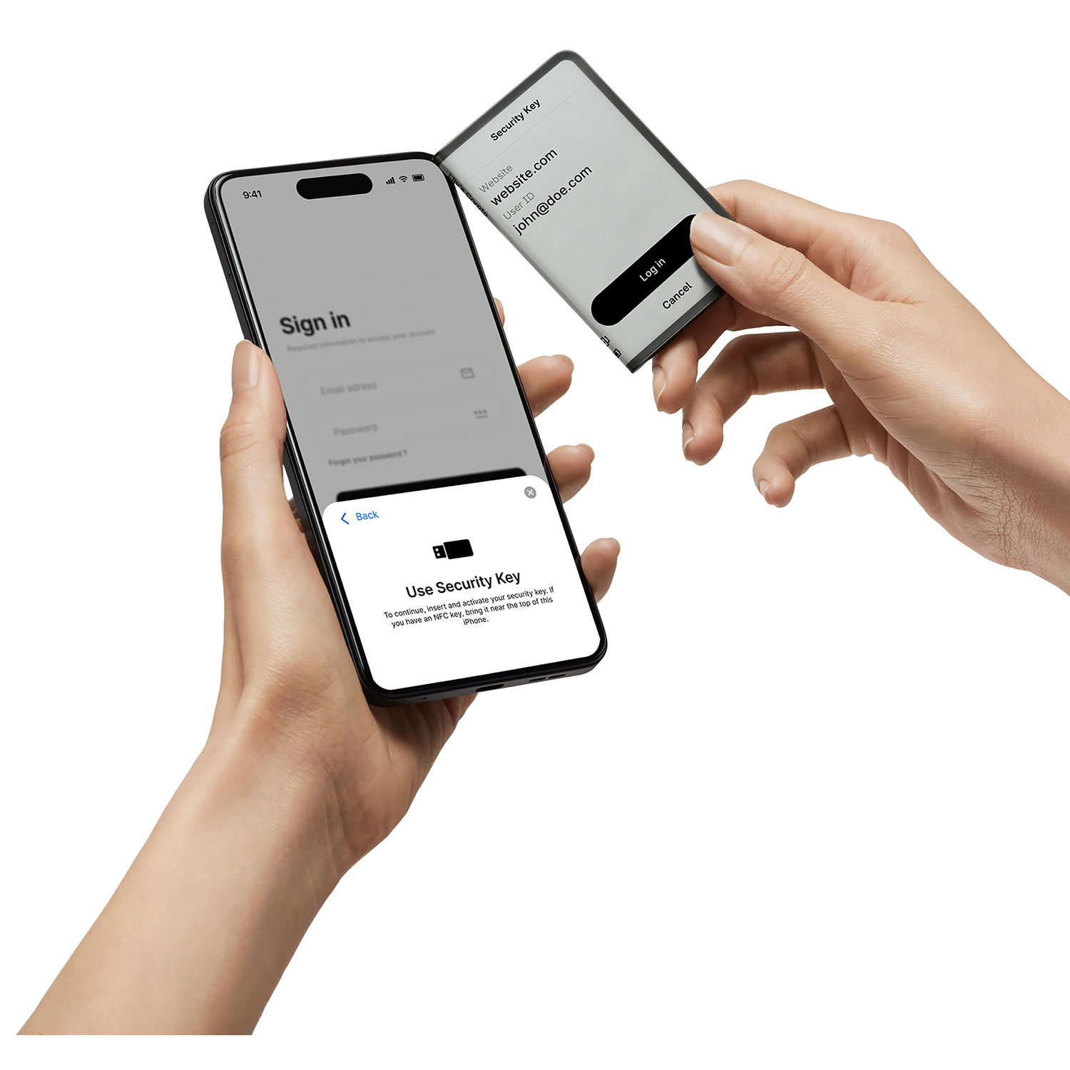 Ledger Stax 3.7" E-Ink Crypto Hardware Wallet USB-C/Bluetooth with Recovery Key - Graphite