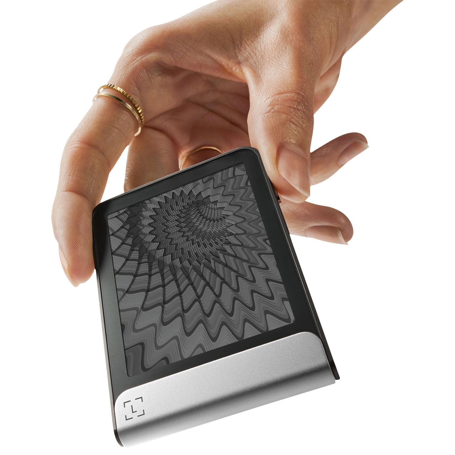 Portefeuille physique de cryptomonnaie à encre électronique 2,84 po USB-C/Bluetooth avec clé de récupération Flex de Ledger - Graphite