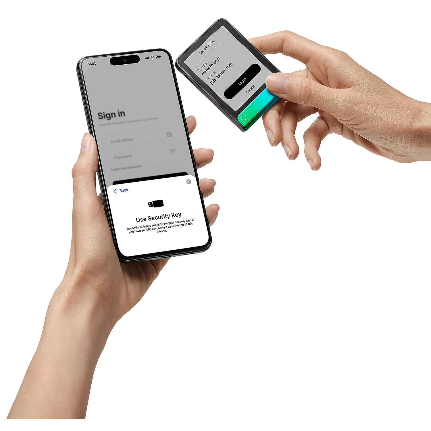 Ledger Flex 2.84" E-Ink Crypto Hardware Wallet USB-C/Bluetooth with Recovery Key - Oxidate Green