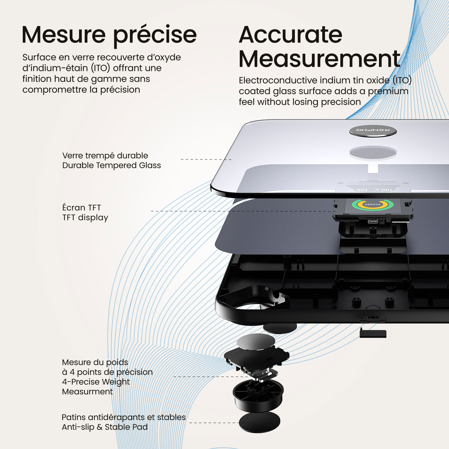 Renpho Elis Nova Smart Scale - Black
