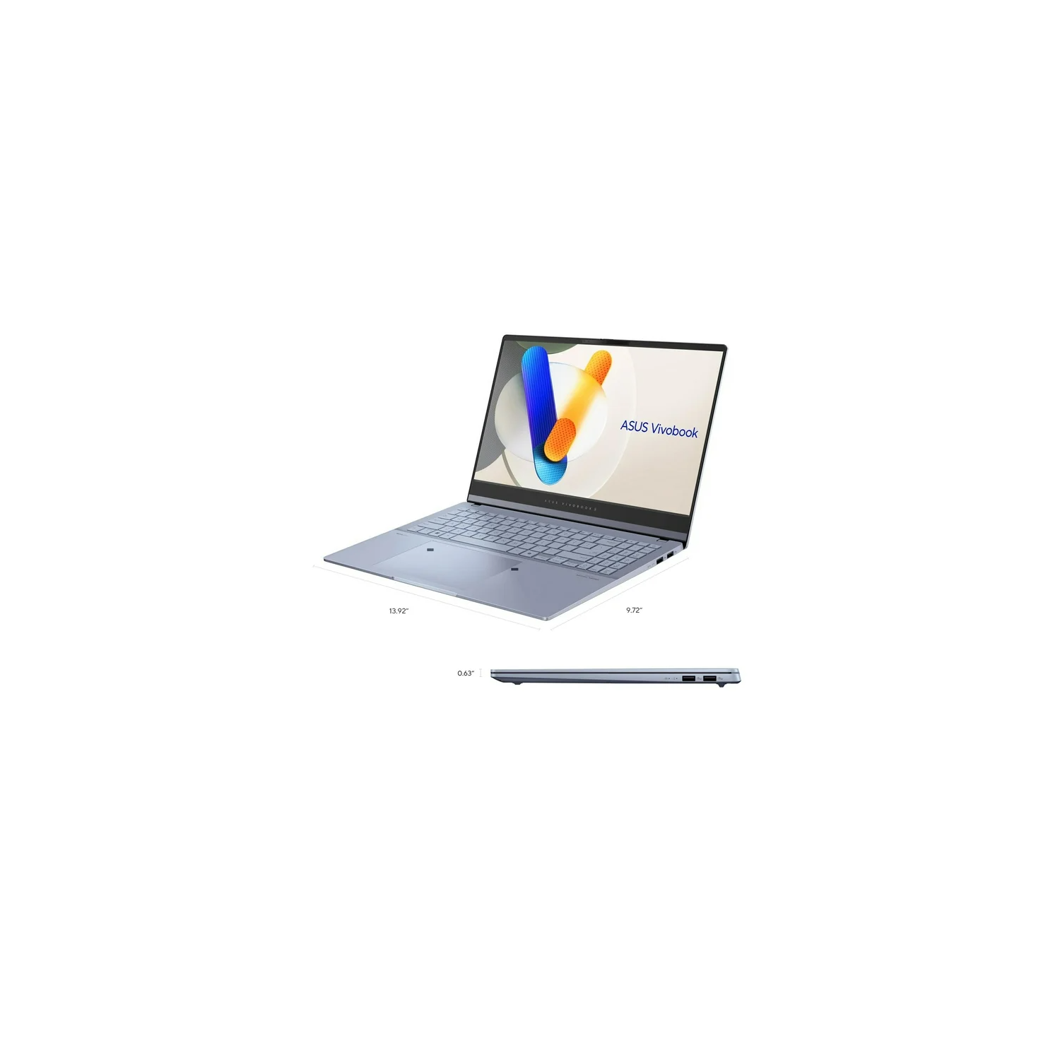 ASUS Vivobook S 15 Laptop, Intel 16-Core Ultra 7 155H, 15.6" 3K 600nits Display, Intel ARC Graphics, 16GB 4TB SSD, Backlit Keyboard, Thunderbolt 4,