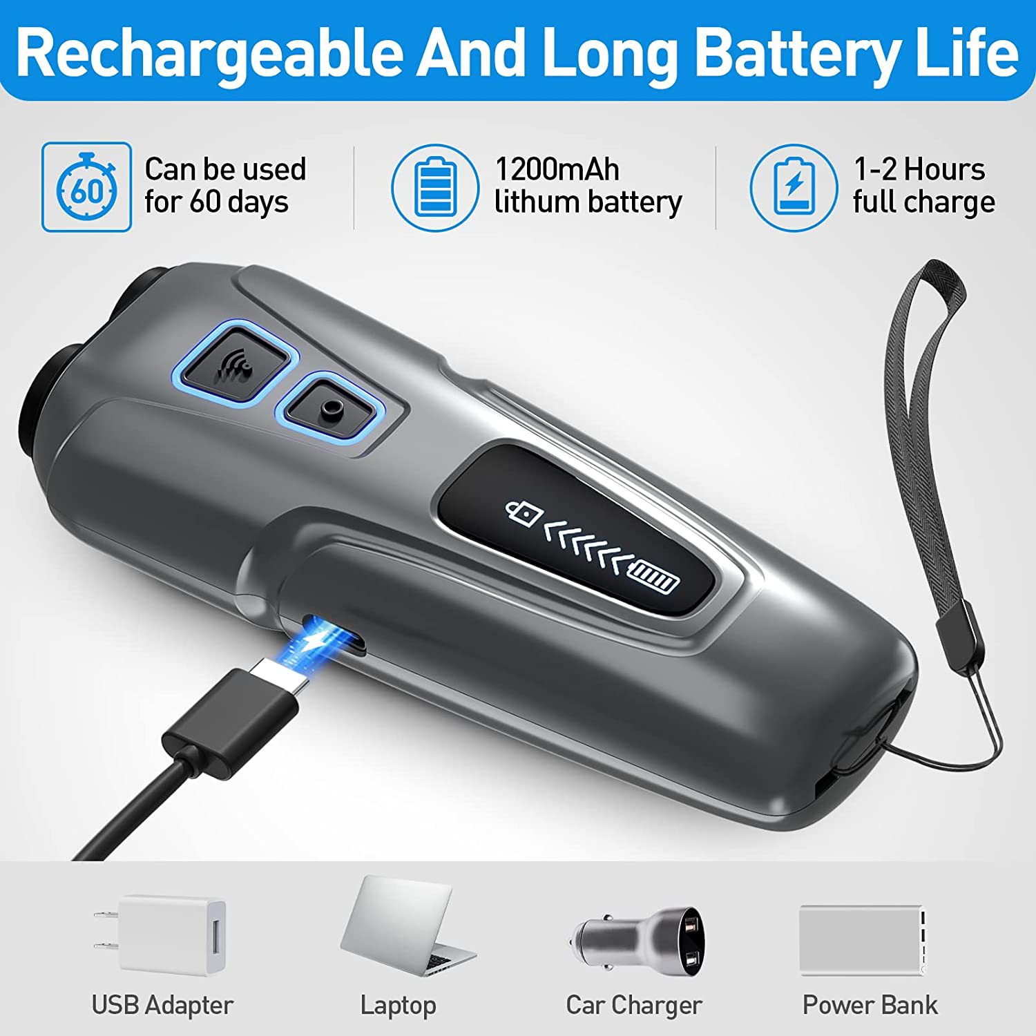 Ultrasonic Dog Repellent Portable Multi-function Noise-proof Anti-Barking Dog Pet Dog Training Device, Dog Whistle to Stop Barking, Ultrasonic Dog