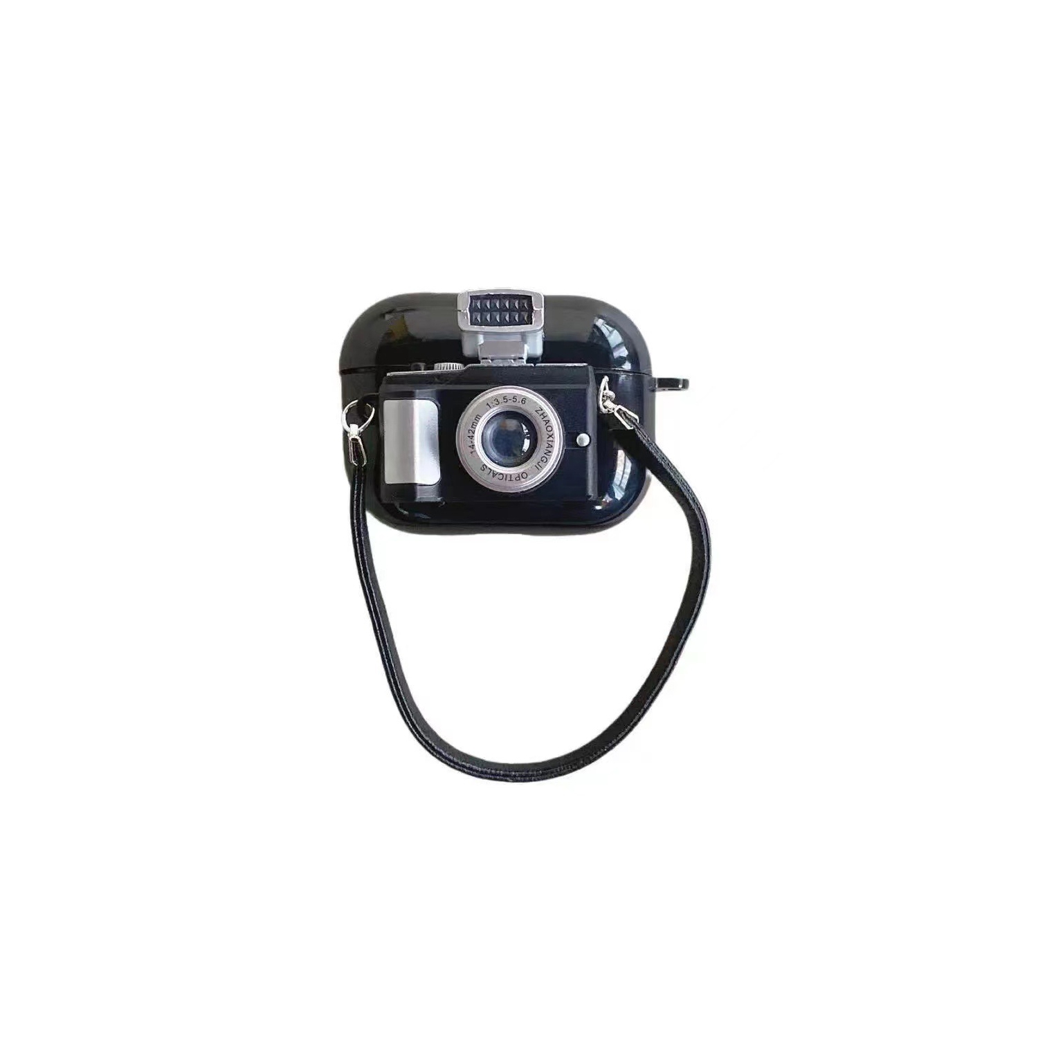 Flash camera shape, suitable for AirPods4 third generation soft shell Apple earphone protective case - earphone protective case only