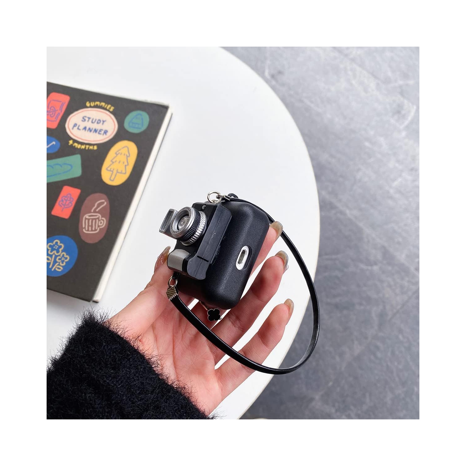 Flash camera shape, suitable for Airpods 3rd generation soft shell Apple earphone protective case - earphone protective case only