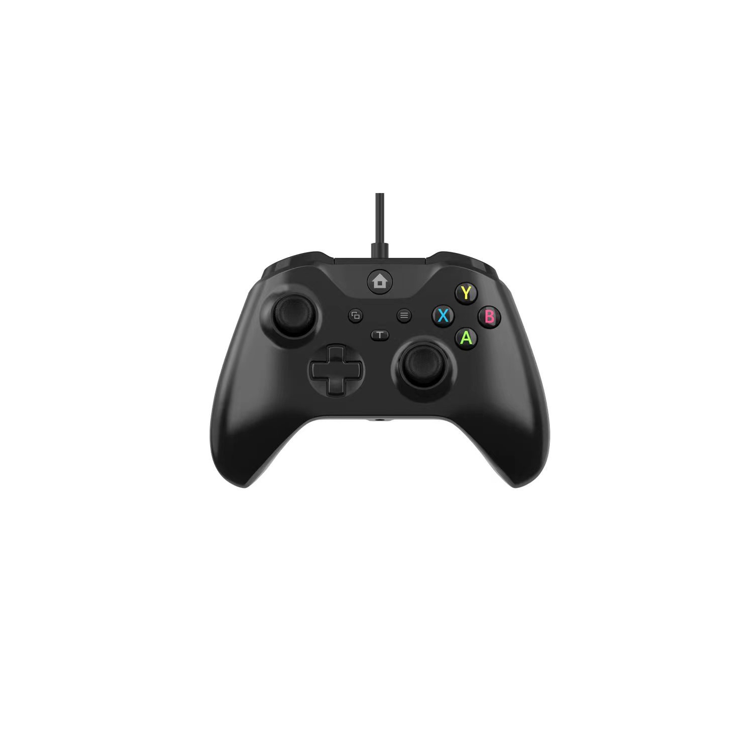 Applicable to XBOX ONE wired game controller PC/XBOXONE S game controller ONE X wired controller high-precision control Hall linear trigger-black