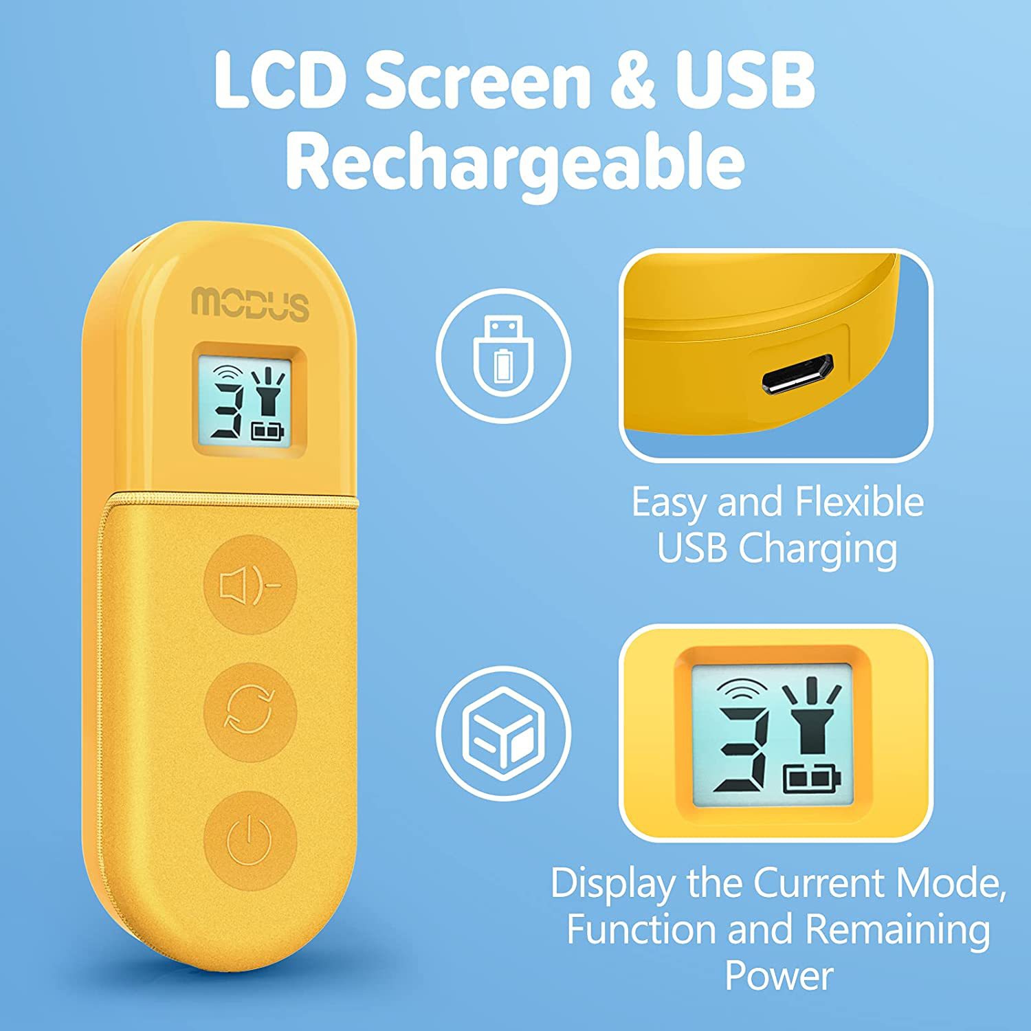 Handheld Ultrasonic Trainer Pet Trainer Dog Trainer with LED Light Dog Training Tool and Behavior Aid, Rechargeable Anti-Barking Device Pet Supplies