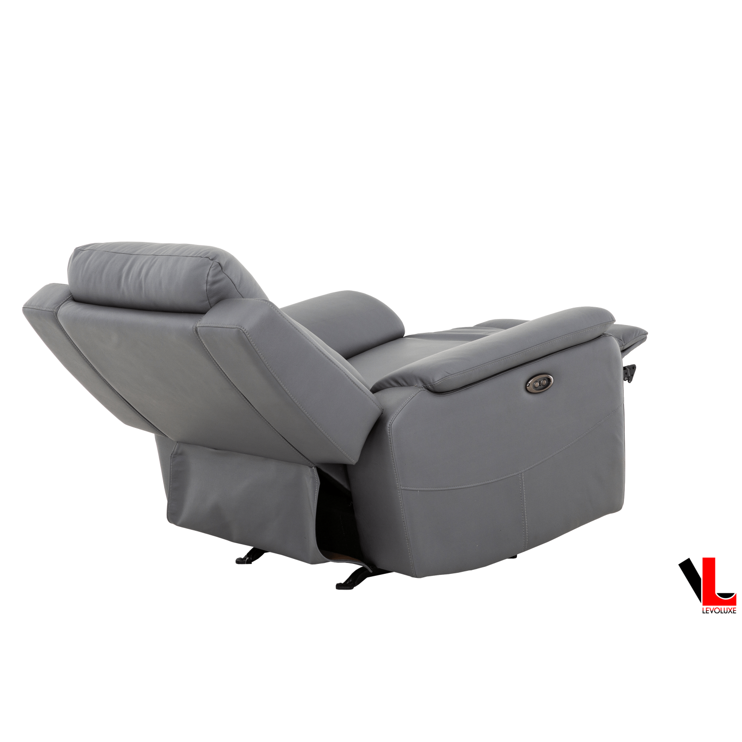 Fauteuil berçant inclinable électrique Avante de 41&nbsp;po en acier Jaxxon de Levoluxe