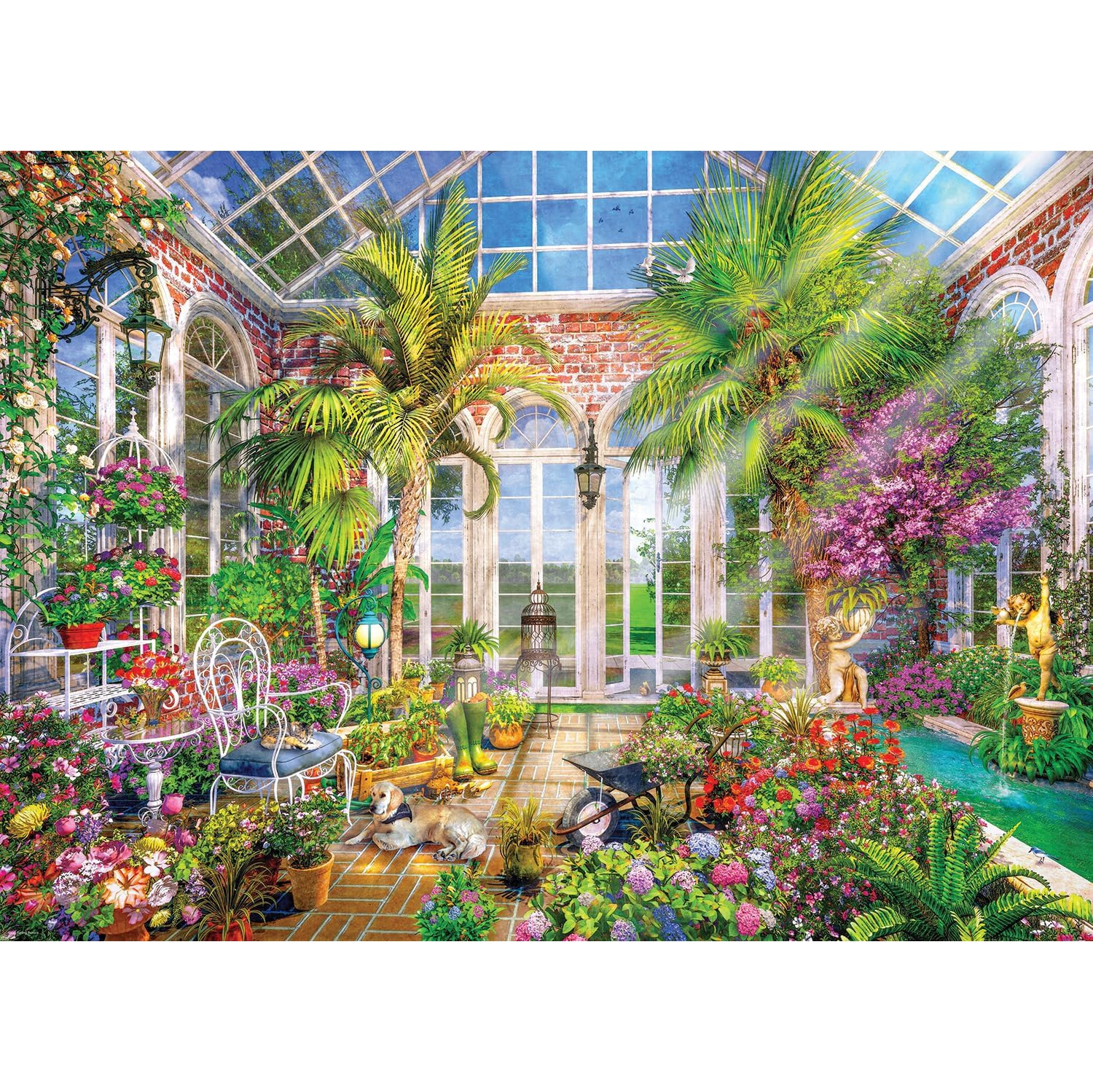 Eurographics Glass Garden 1000 Pieces Jigsaw Puzzle