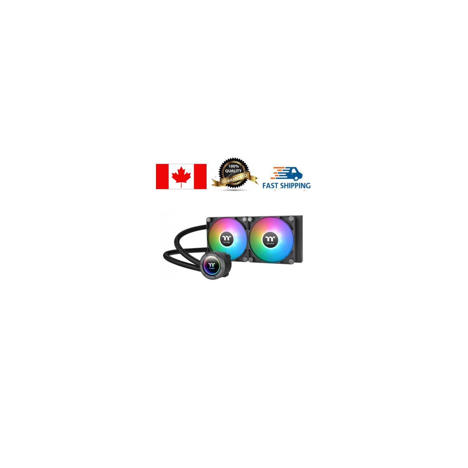 ThermaltakeTH240 V2 ARGB 240mm Liquid Cooler CL-W361-PL12SW-A