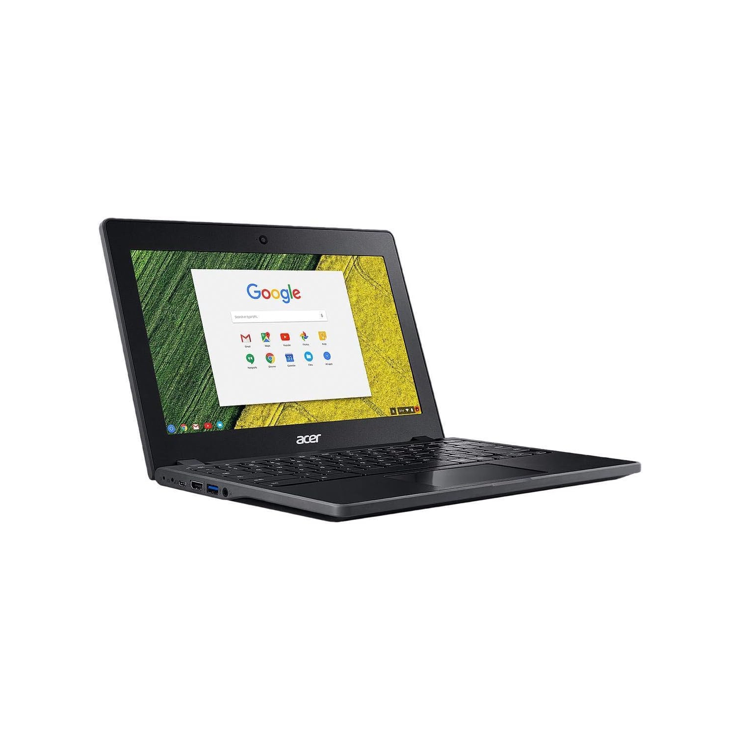 Refurbished, Acer Chromebook C771, Intel Dual-Core 3855U, 11.6" HD IPS Display, 4GB RAM, 32GB eMMC Storage, WiFi & Bluetooth, Rugged Design for