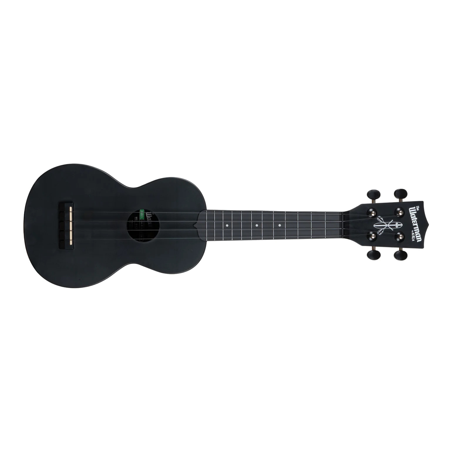 Ukulélé Waterman Soprano recyclé de Kala - Sable noir