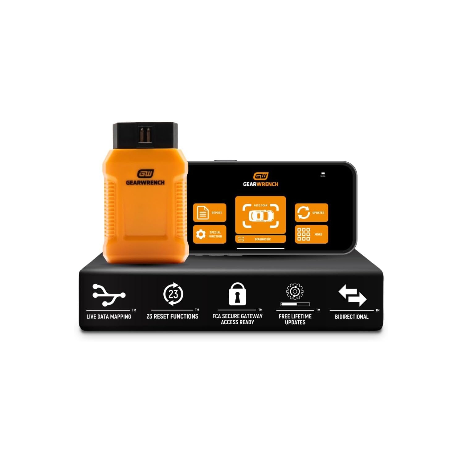 GEARWRENCH Professional Bi-Directional Diagnostic Scan Tool