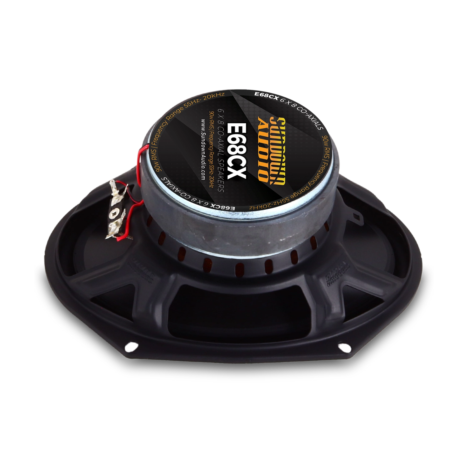 Sundown Audio E-68CX 6x8" 90W RMS Coaxial Speakers