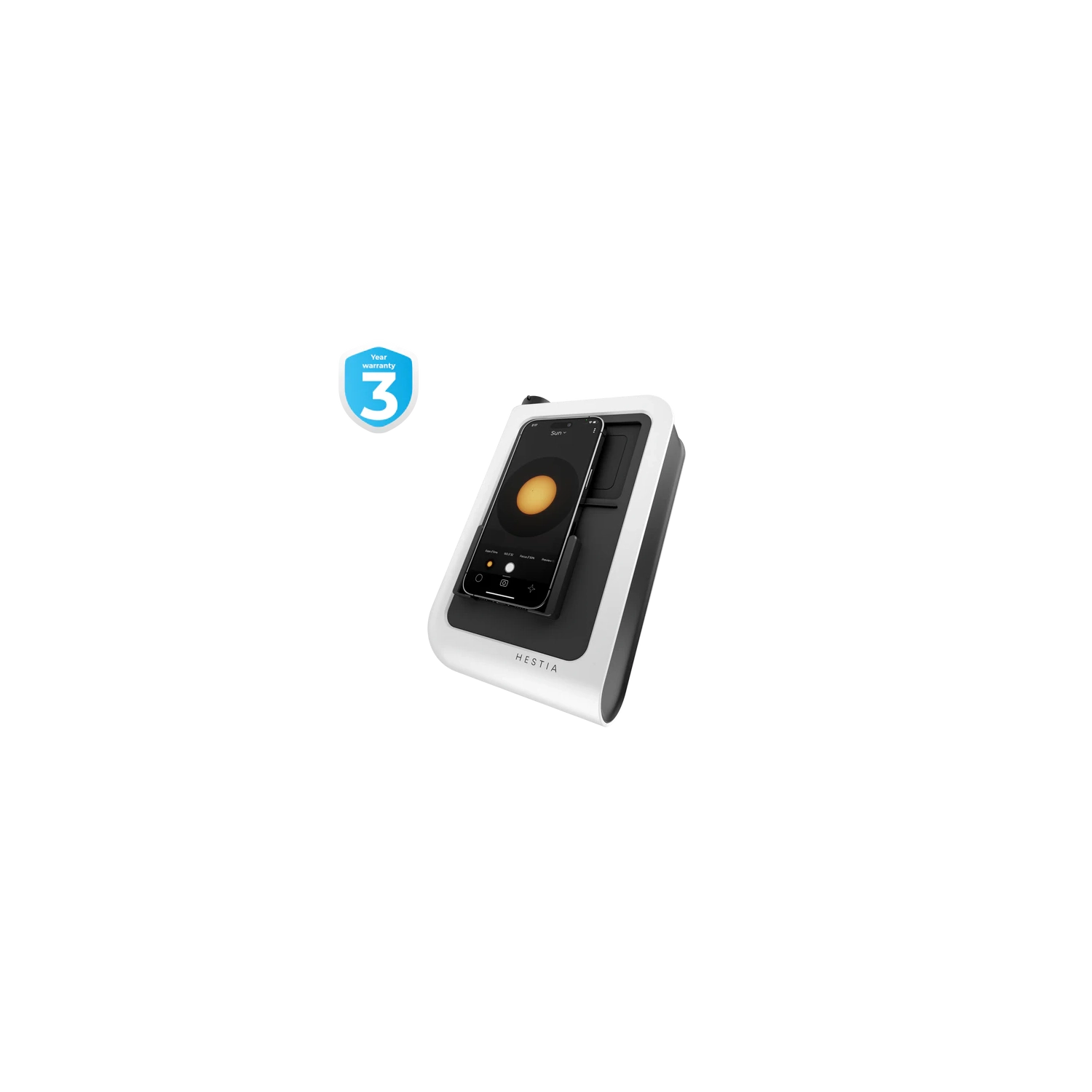 Ensemble solaire pour télescope Hestia de Vaonis