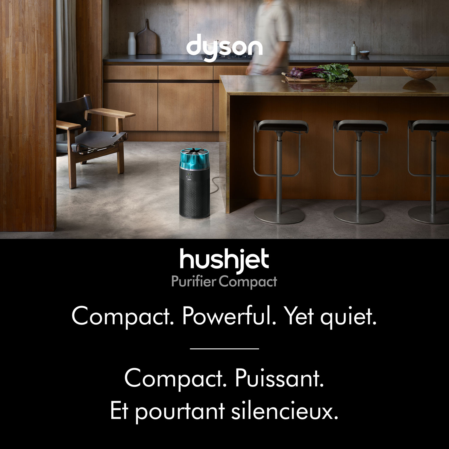 Dyson HushJet Air Purifier - Black
