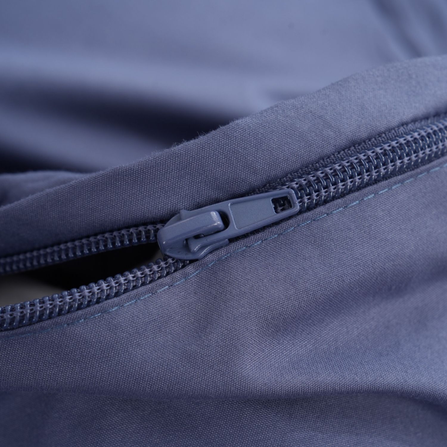 Ensemble de literie «&nbsp;Ocean Fine&nbsp;» pour lit double, contexture de 300 fils, douce, perméable à l'air et écologique Bleu