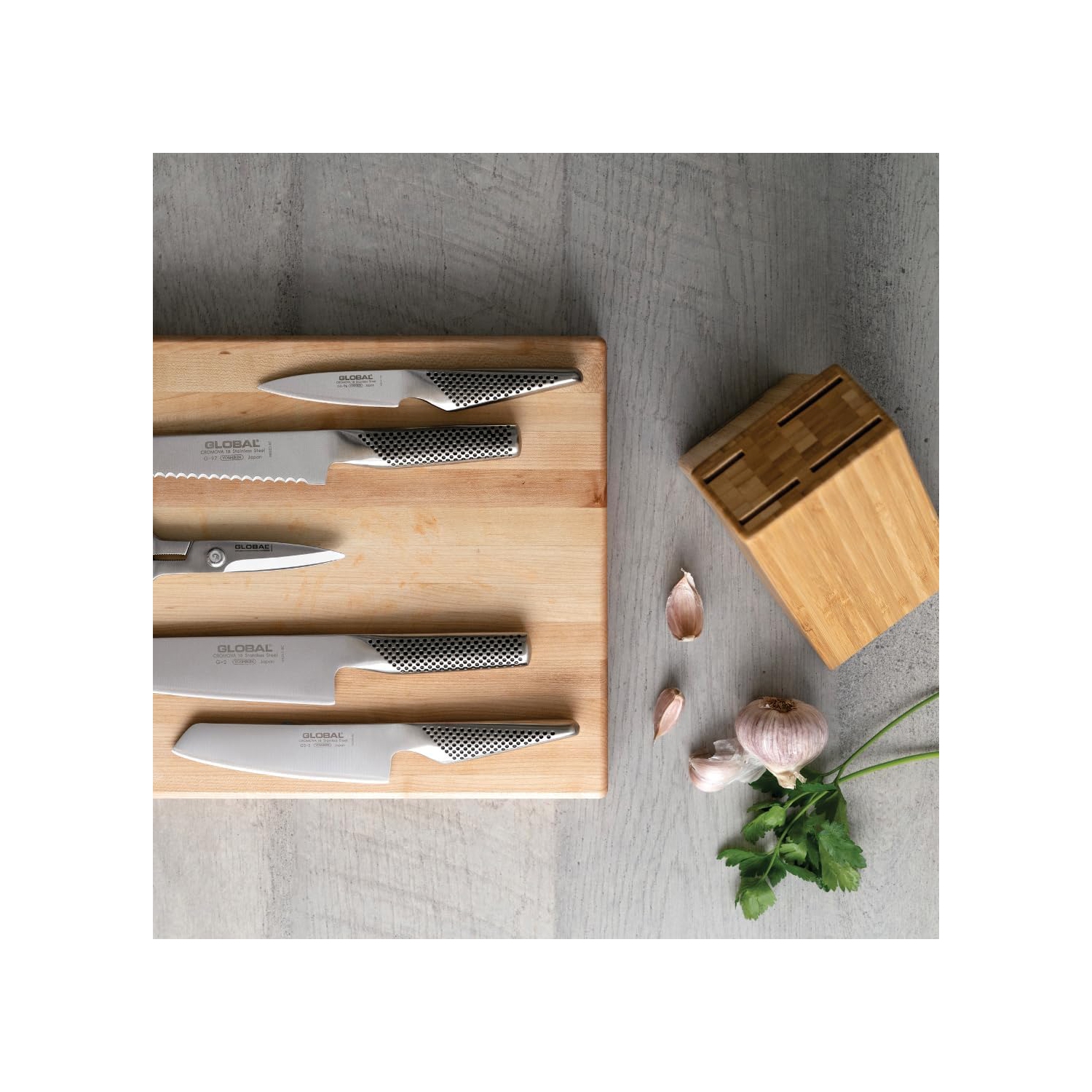 Global Takashi 6-piece Knife Set