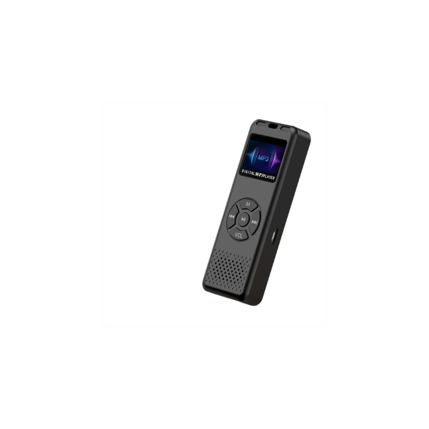 [32&nbsp;Go] Lecteur MP3 portatif avec son haute fidélité, radio FM, fonction d'enregistrement, lecteur de livres numériques - batterie 200&nbsp;mAh,