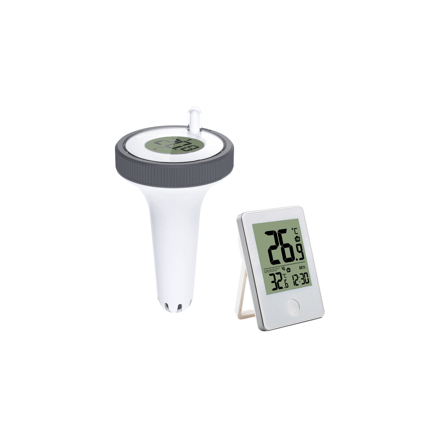 Digital Swimming Pool Thermometer Floating Outdoor Floating Thermometers Used For Swimming Pool Bathrooms Aquarium
