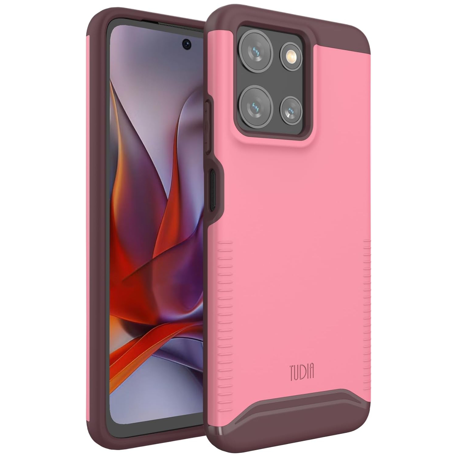 TUDIA Merge for Moto G 5G 2025 Case/Moto G Play 5G 2025 Case - Smokey Pink
