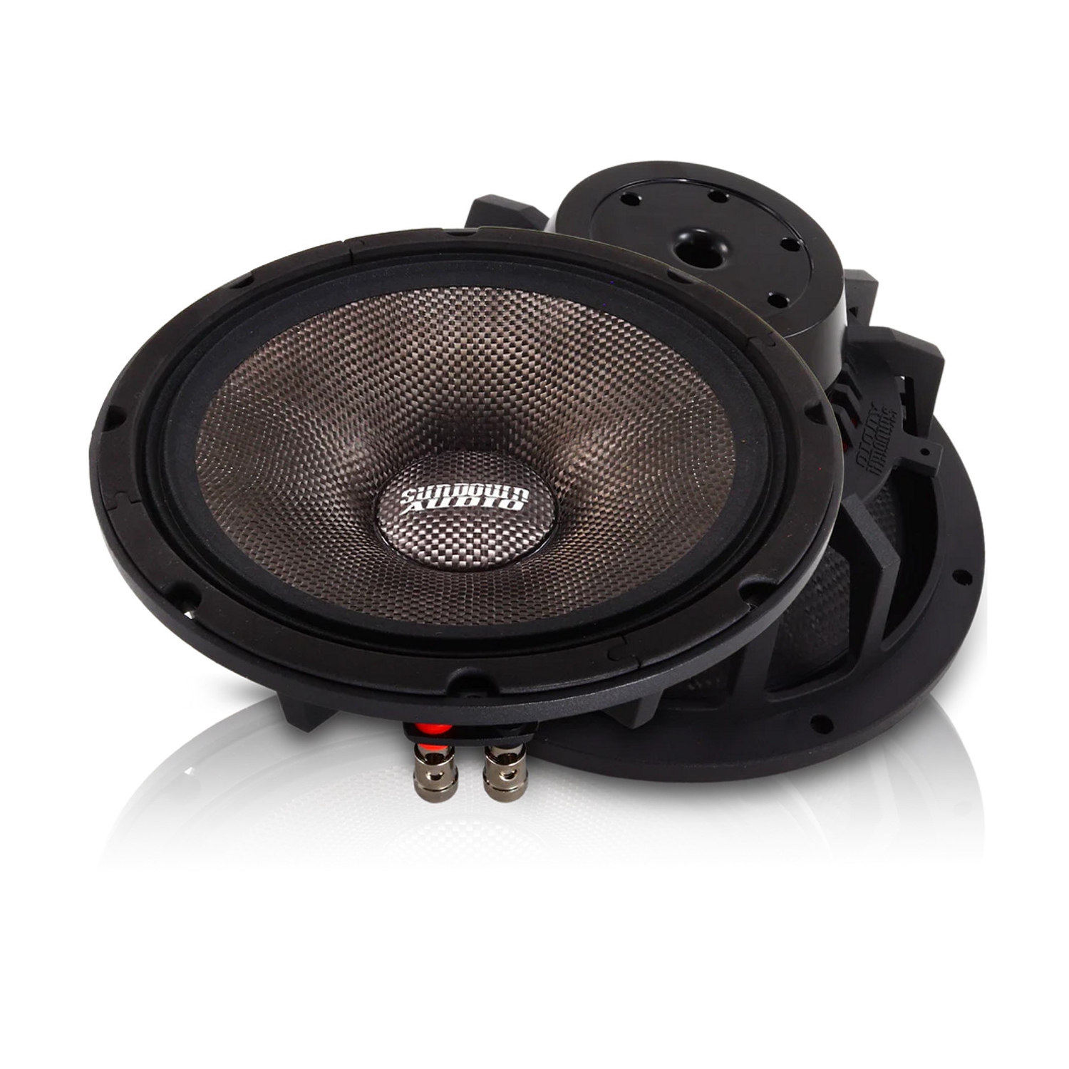 Haut-parleur de moyennes fréquences 130&nbsp;W RMS NeoPro v.4 8&nbsp;po de Sundown Audio - 4&nbsp;Ohm