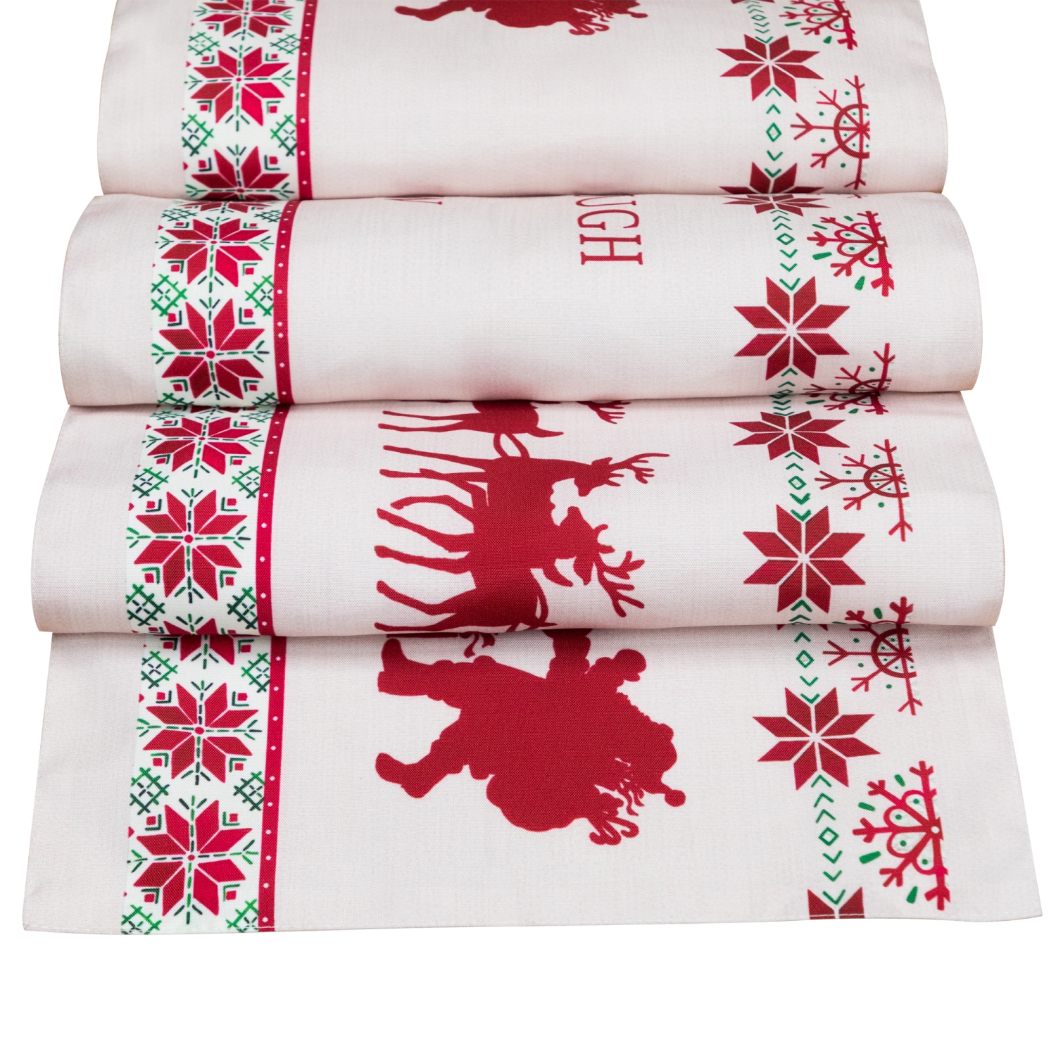 Chemin de table de Noël rectangulaire Traverser la neige - 72&nbsp;po