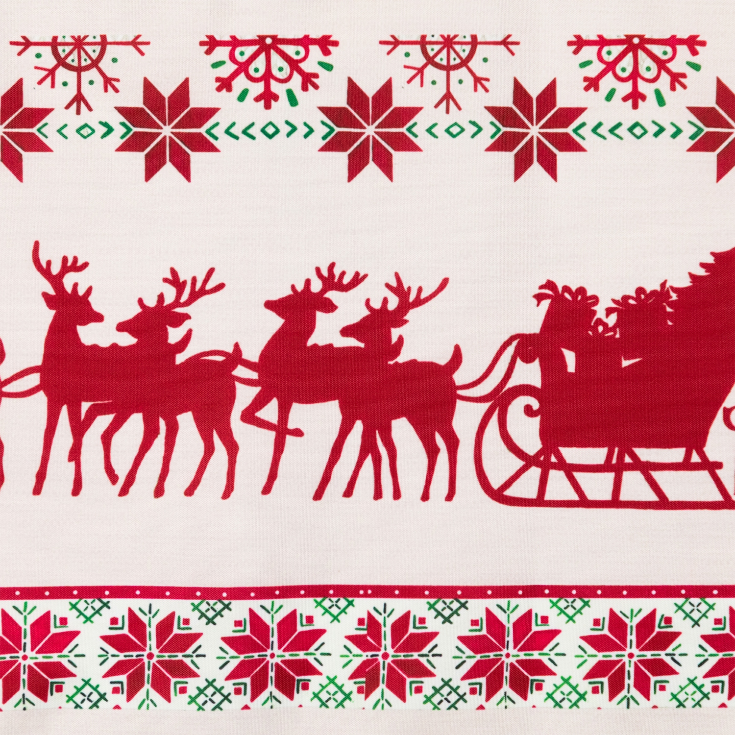 Chemin de table de Noël rectangulaire Traverser la neige - 72&nbsp;po