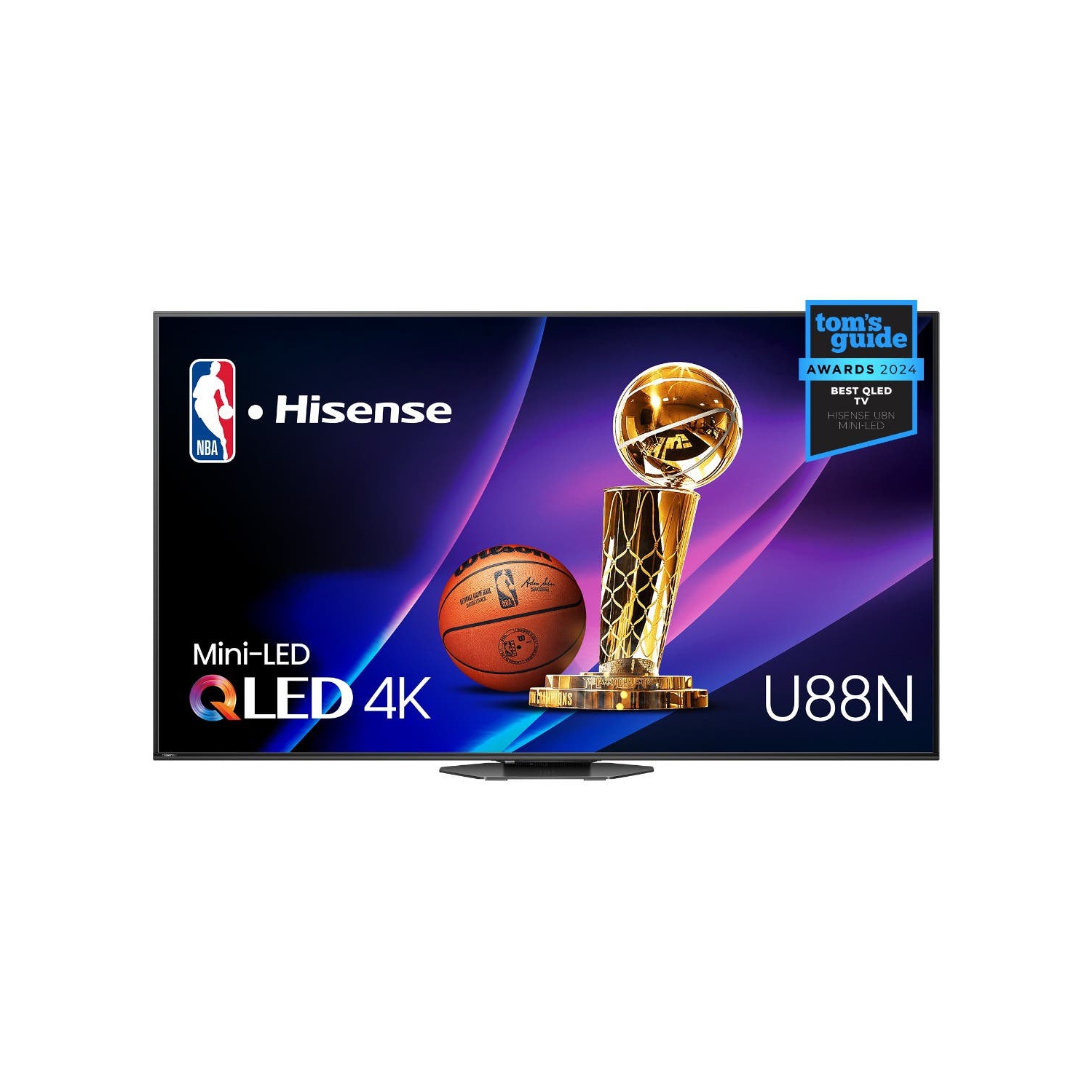 Open Box - Hisense 75U88N 75" U88N 4K HDR10+144hz Google Smart MINI QLED TV (2024)