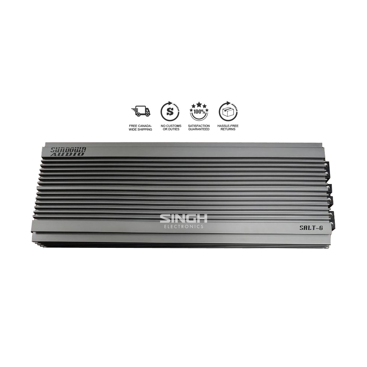 Sundown Audio SALT-6 Amplifier - 6,000 Watts RMS