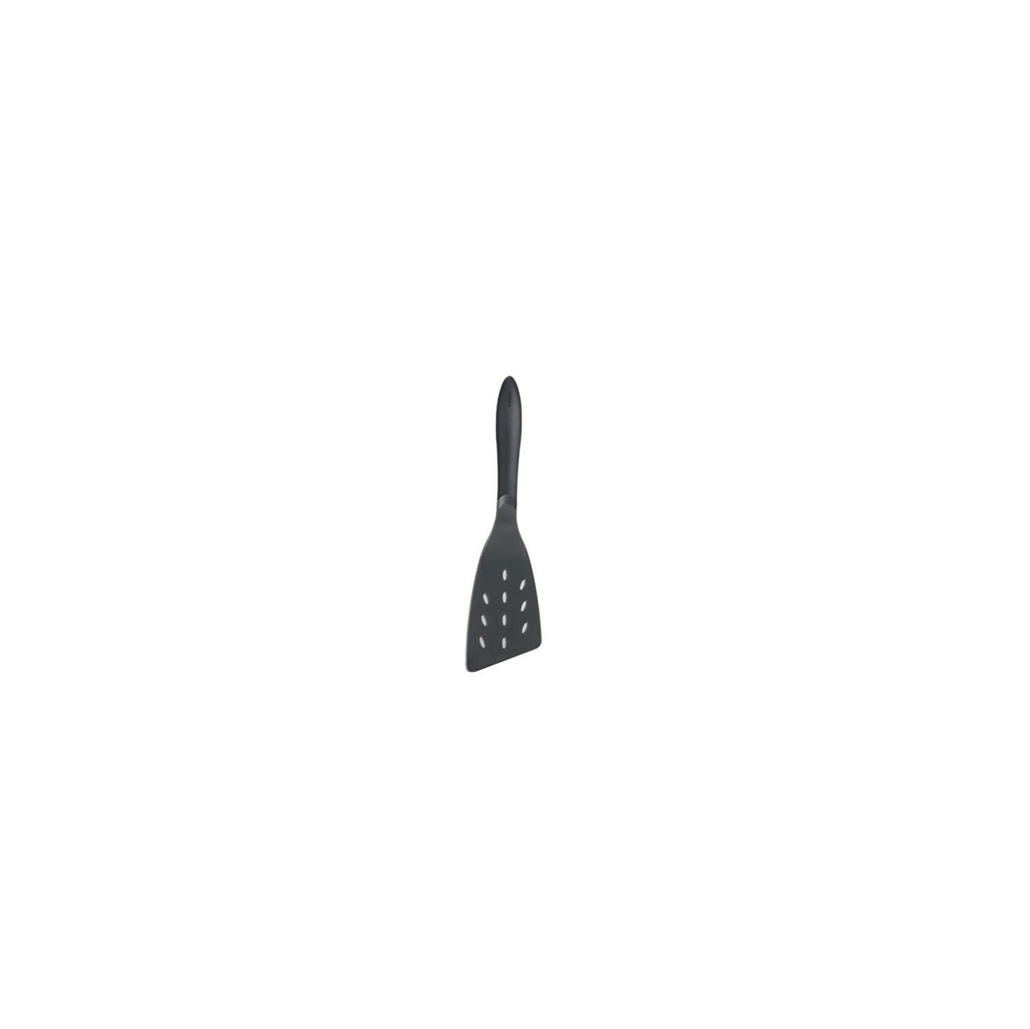 Spatule perforée pour poisson/omelette de CUISIPRO, 13&nbsp;po, noir 33&nbsp;cm